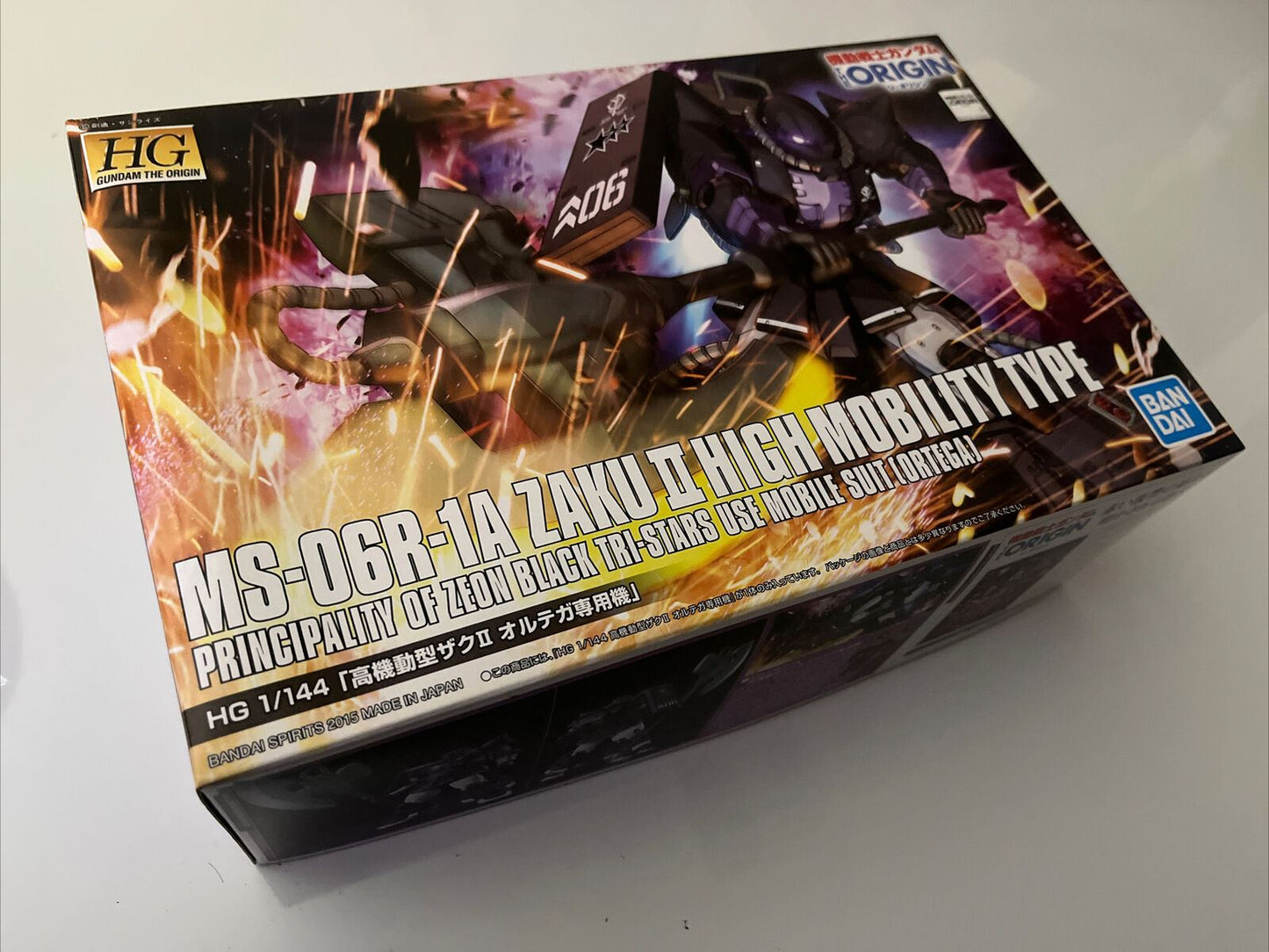 Bandai Gundam HG MS-06R-1A Zaku II High Mobility Type Ortega HG 1/144 2015 NEW