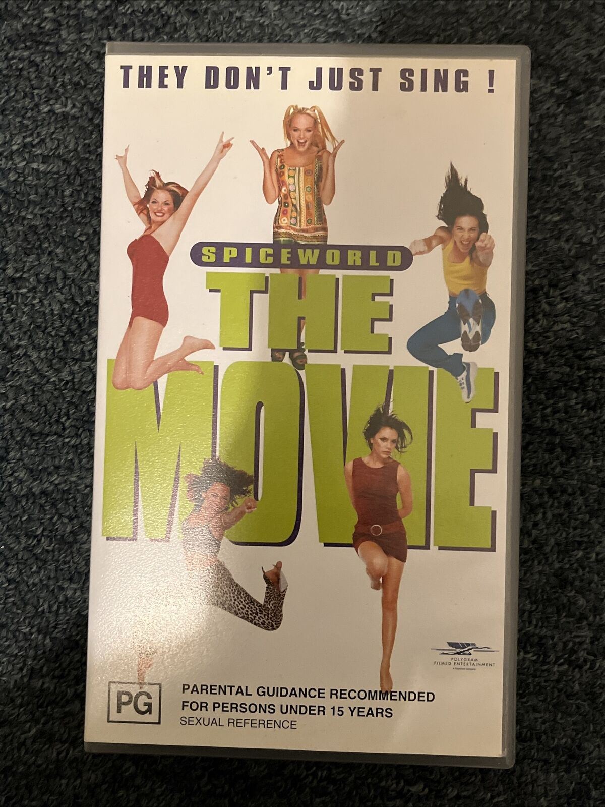 2x Spice Girls - Live at Wembley Stadium + The Movie VHS PAL