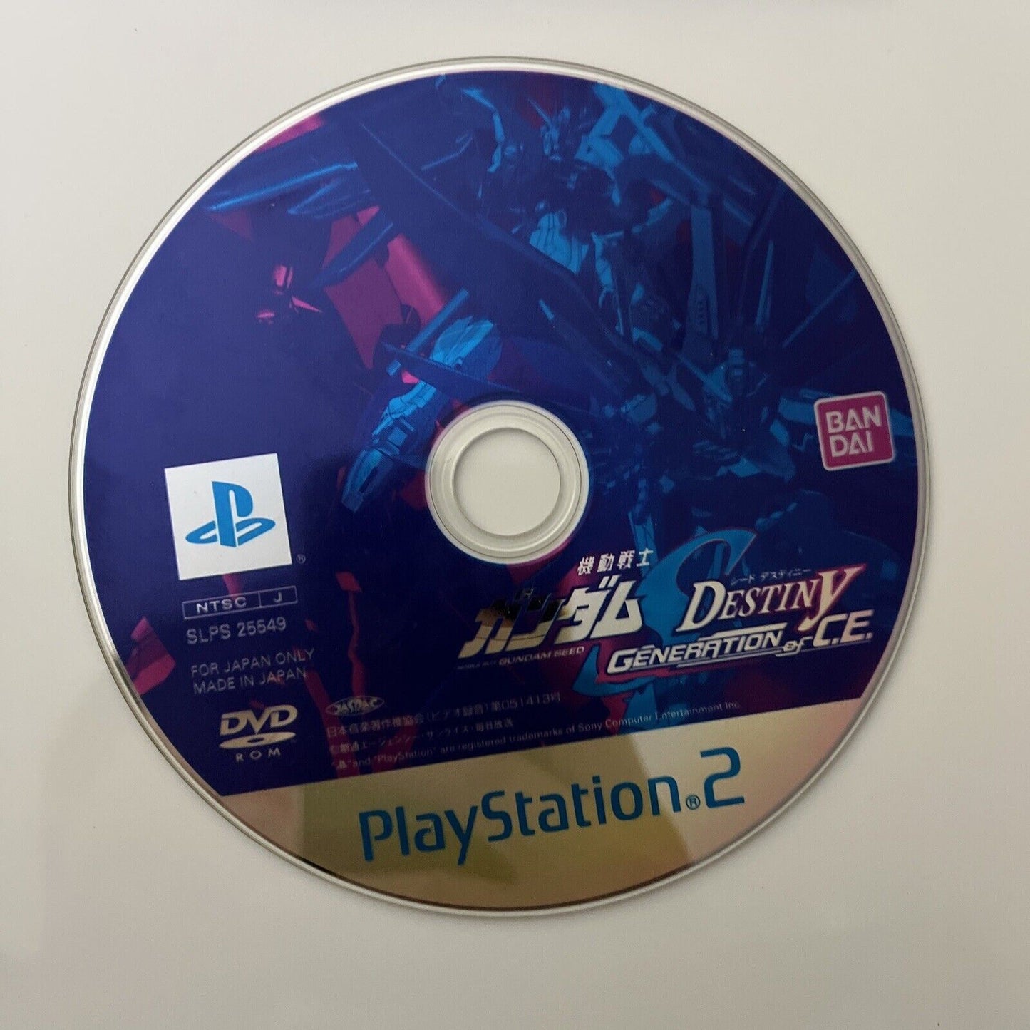 Mobile Suit Gundam Seed Destiny: Generation of C.E. PlayStation PS2 NTSC-J JAPAN