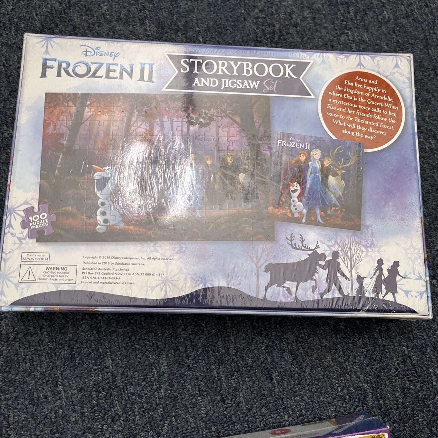 4x Jigsaw Puzzle Disney Frozen 2, Tinkerbell, Scotch College, Revensburger 3D