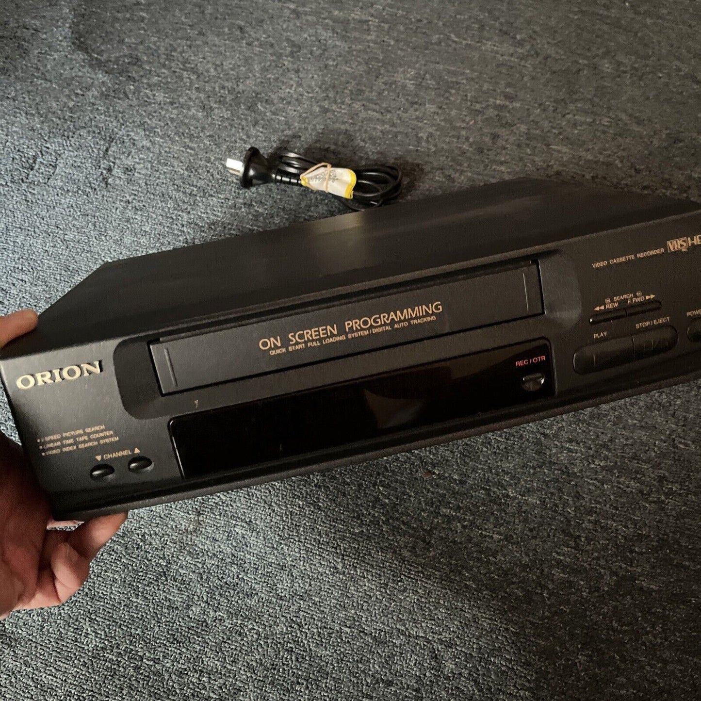 Orion VCR VHS Player Recorder VLAB *For Parts Or Repair