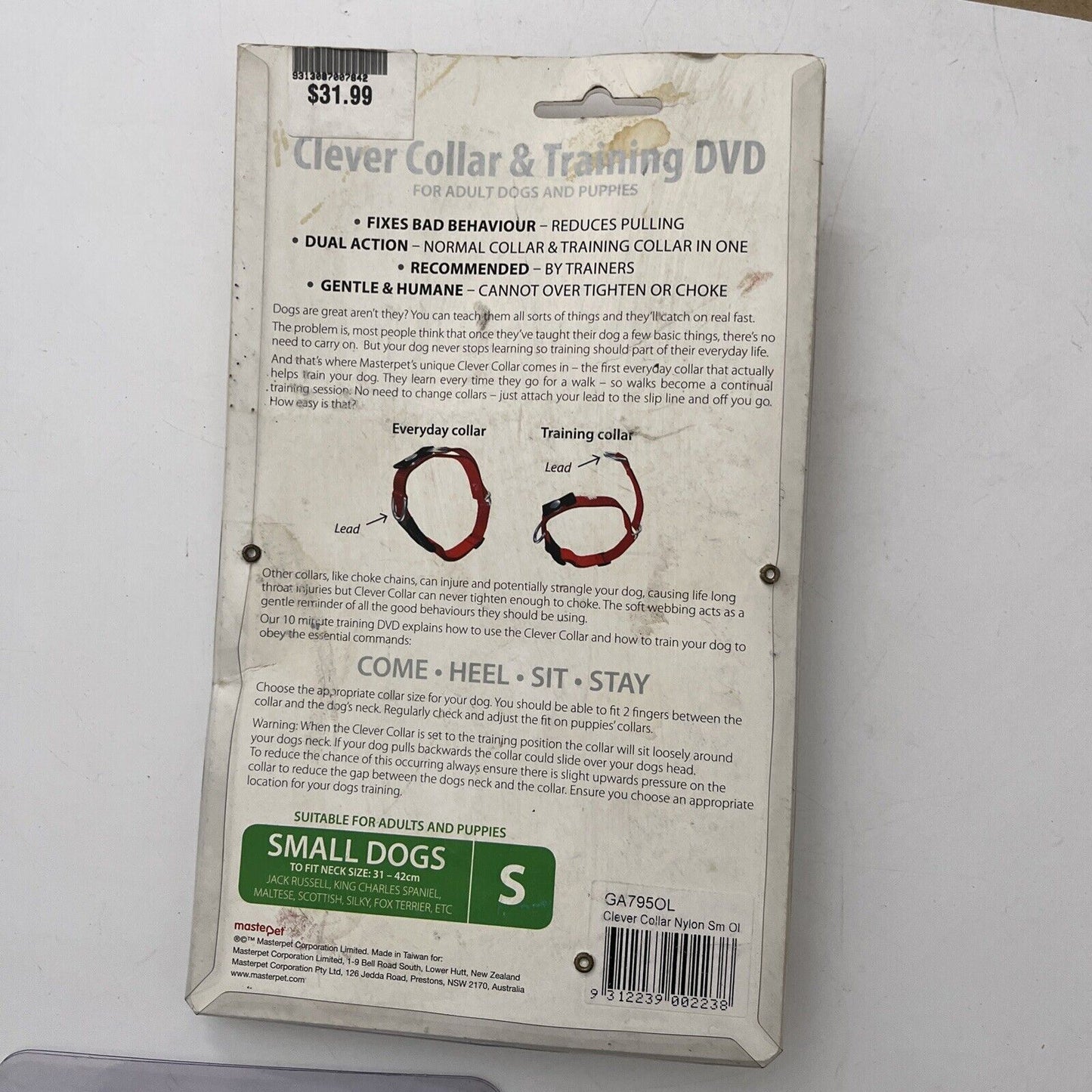 Dog Set - Clever Collar, Nail Trimmer, Puppy Lead, Head collar set NEW