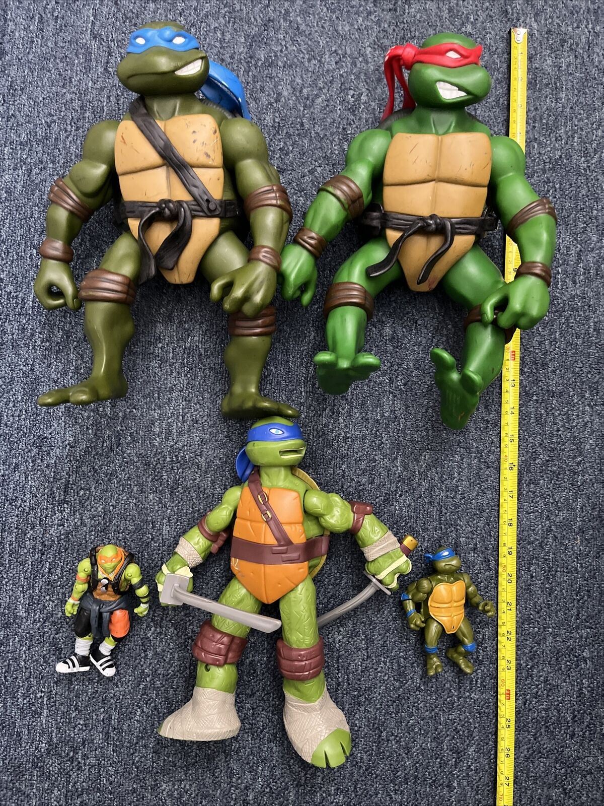 5x TMNT Teenage Mutant Ninja Turtles Action Figure