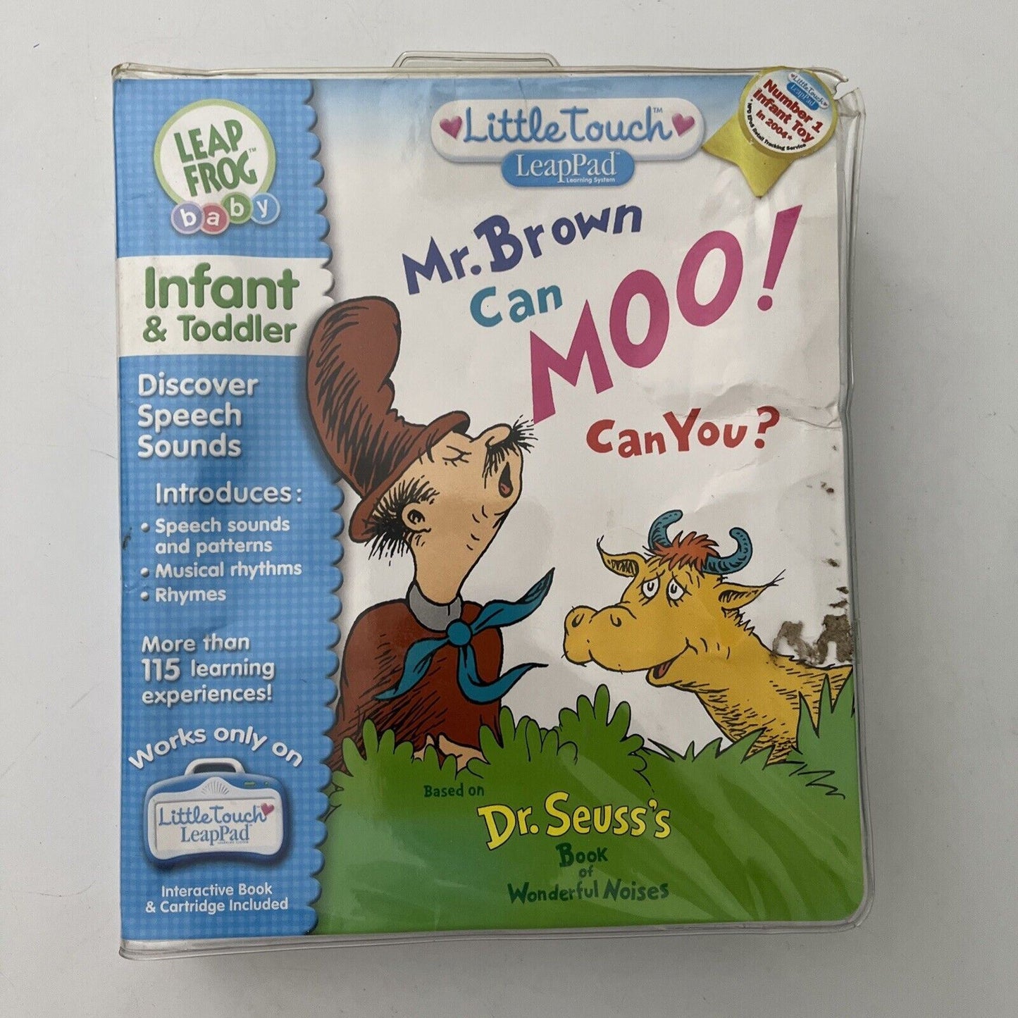 3x Leap Frog Little Touch Leap Pad Games - Disney Pooh Loves You, Dora, Mr Brown