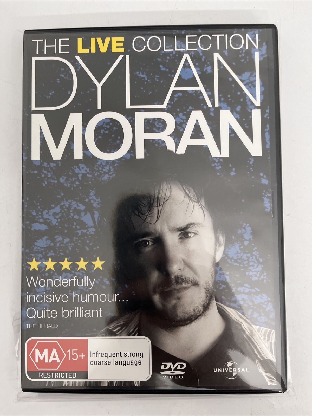 Dylan Moran The Live Collection (DVD) Stand Up Comedy. Region 4 NEW