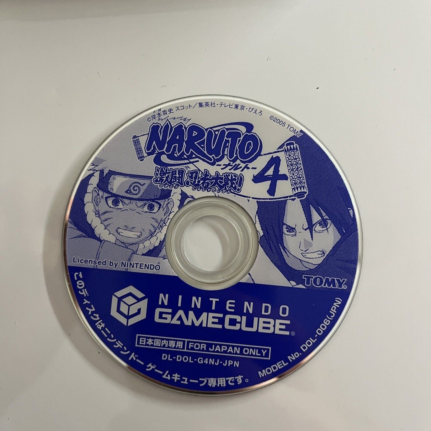 Naruto: Gekitou Ninja Taisen 4 - Nintendo GameCube NTSC-J JAPAN Game