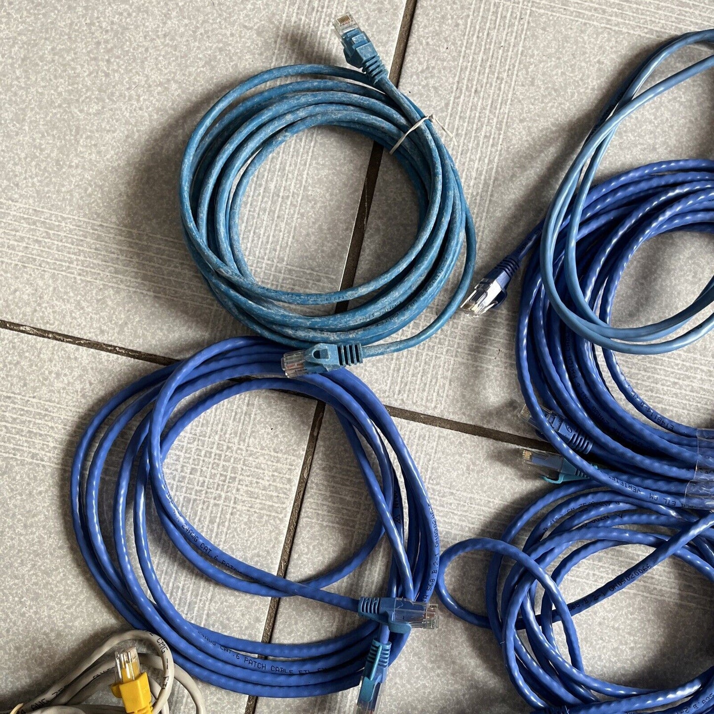 Bulk Ethernet Cable 3.5kg various sizes 2m to 5 m or more