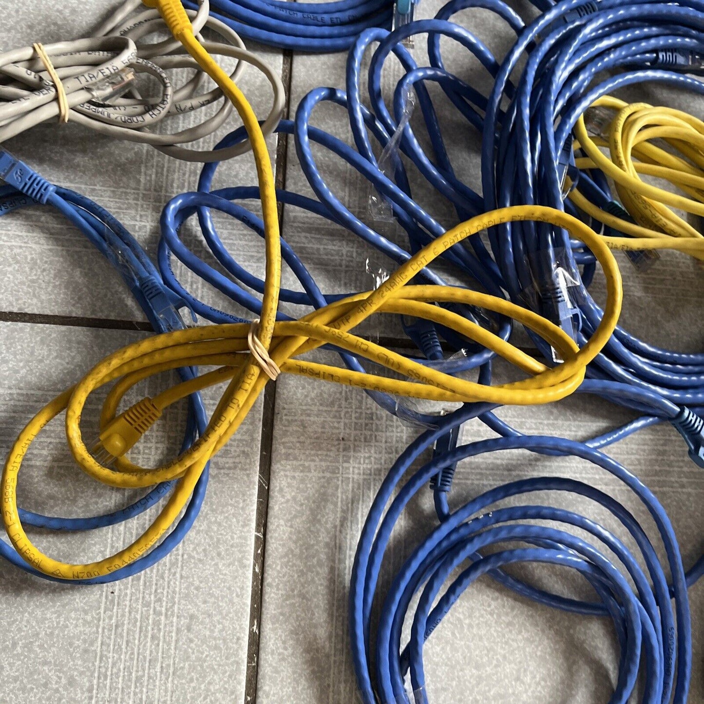 Bulk Ethernet Cable 3.5kg various sizes 2m to 5 m or more