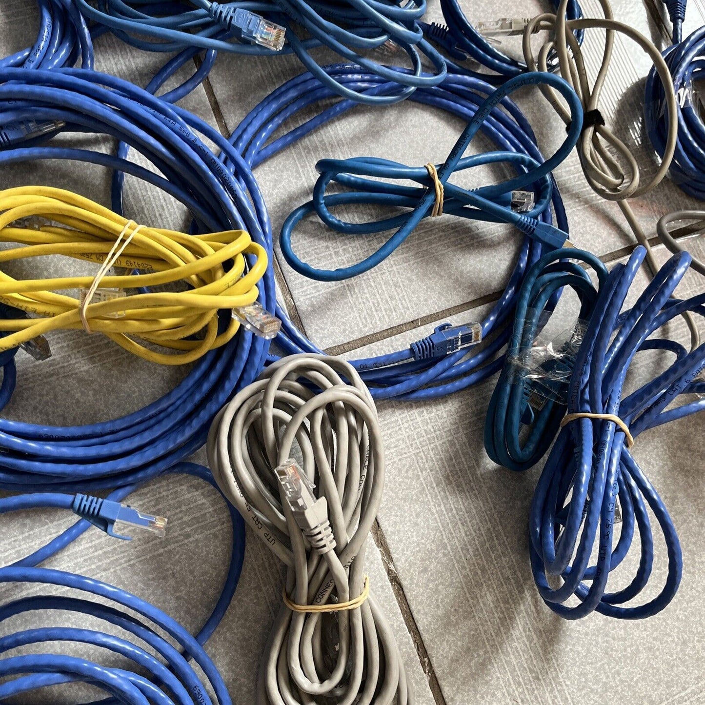 Bulk Ethernet Cable 3.5kg various sizes 2m to 5 m or more