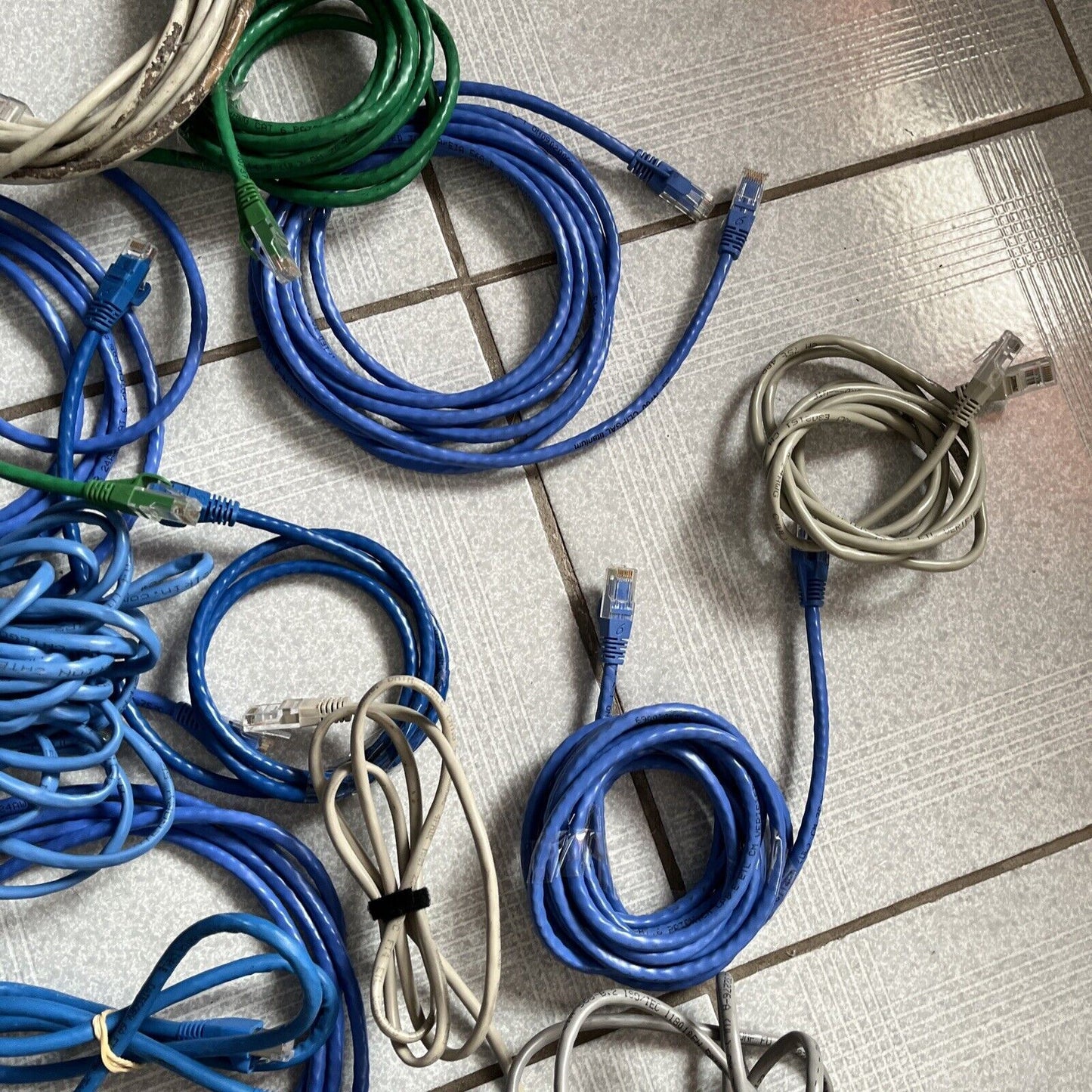 Bulk Ethernet Cable 3.5kg various sizes 2m to 5 m or more