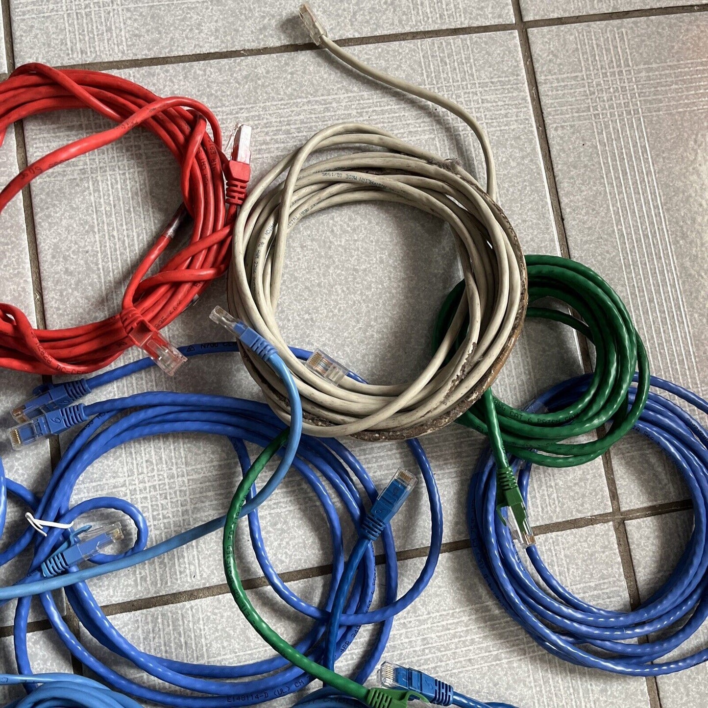 Bulk Ethernet Cable 3.5kg various sizes 2m to 5 m or more