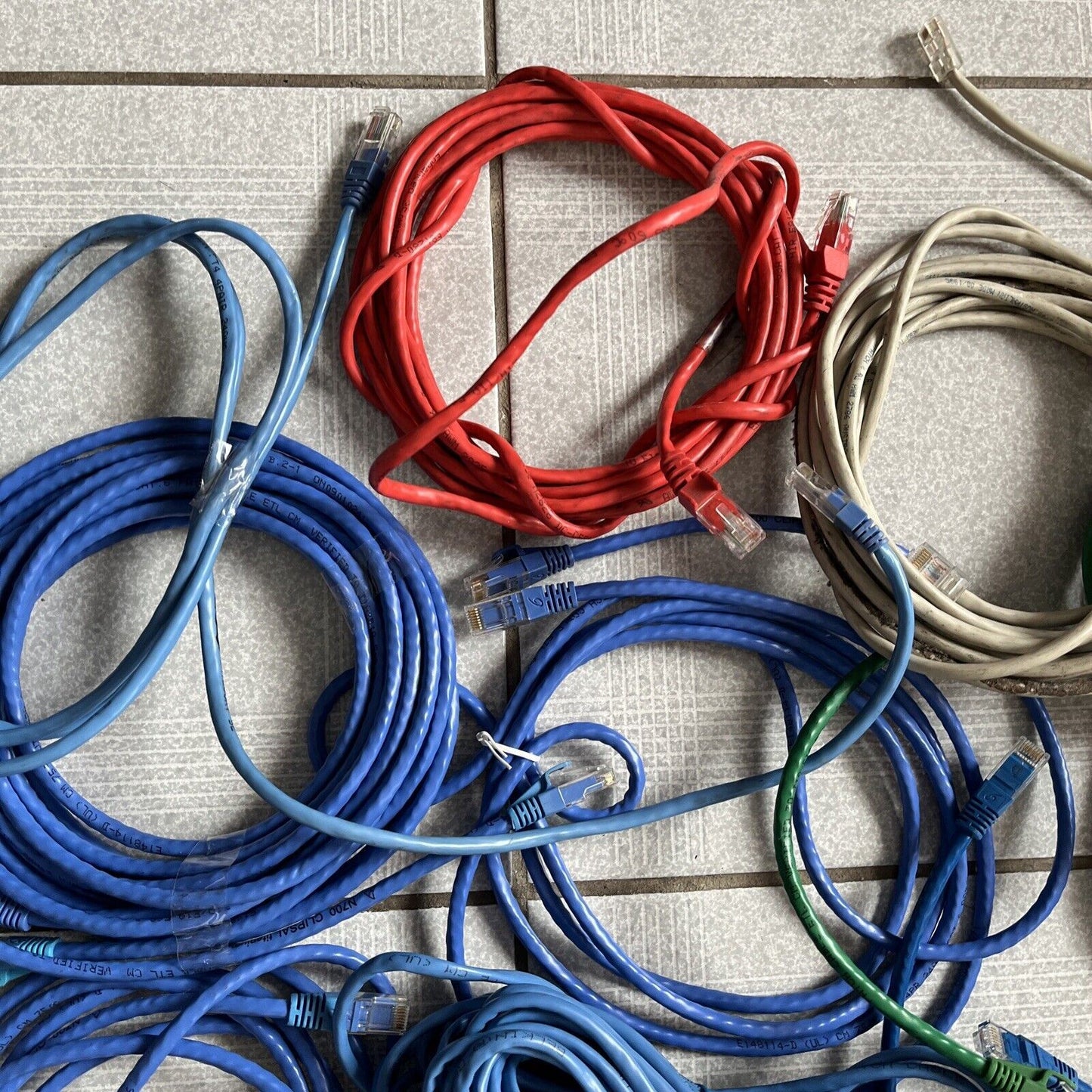 Bulk Ethernet Cable 3.5kg various sizes 2m to 5 m or more