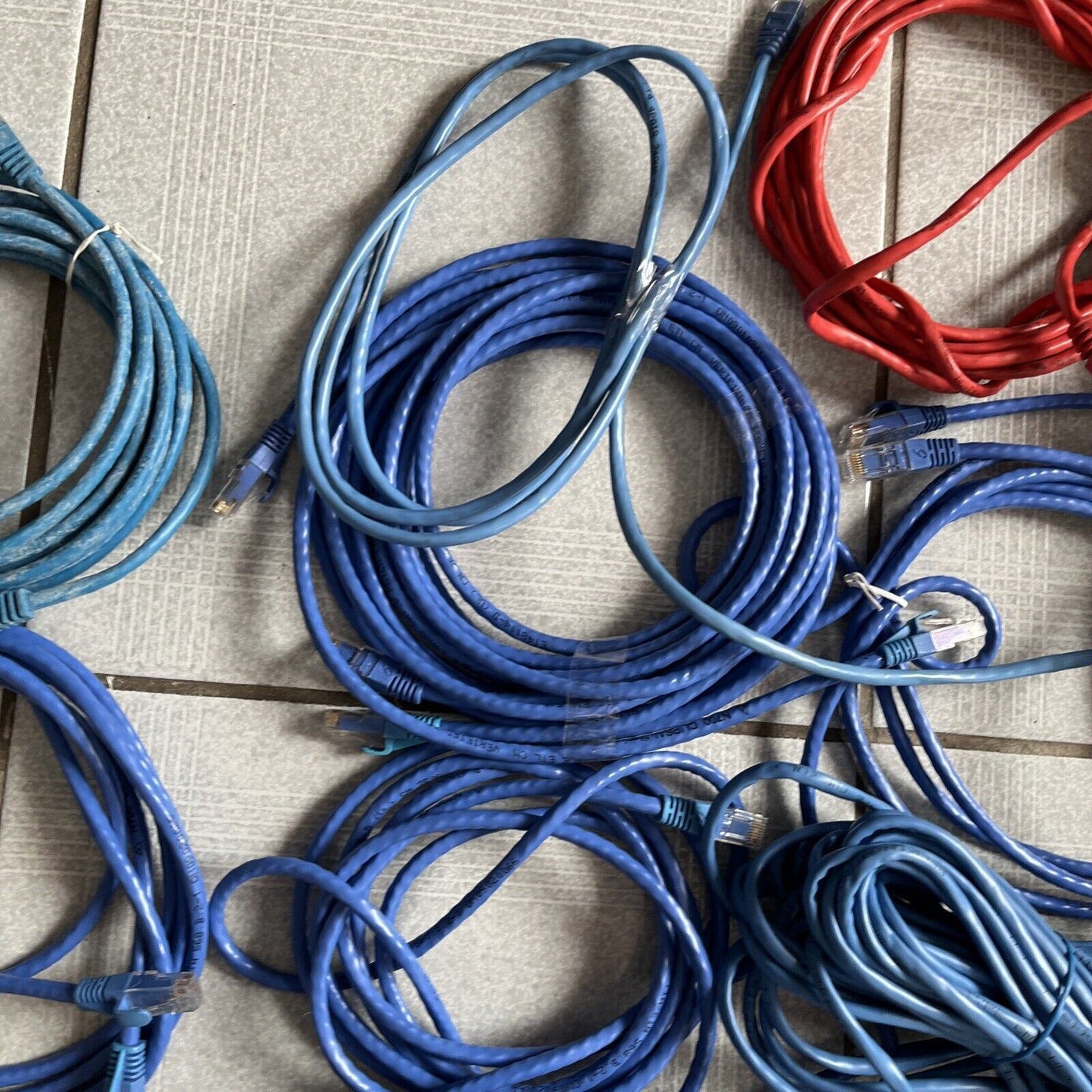 Bulk Ethernet Cable 3.5kg various sizes 2m to 5 m or more