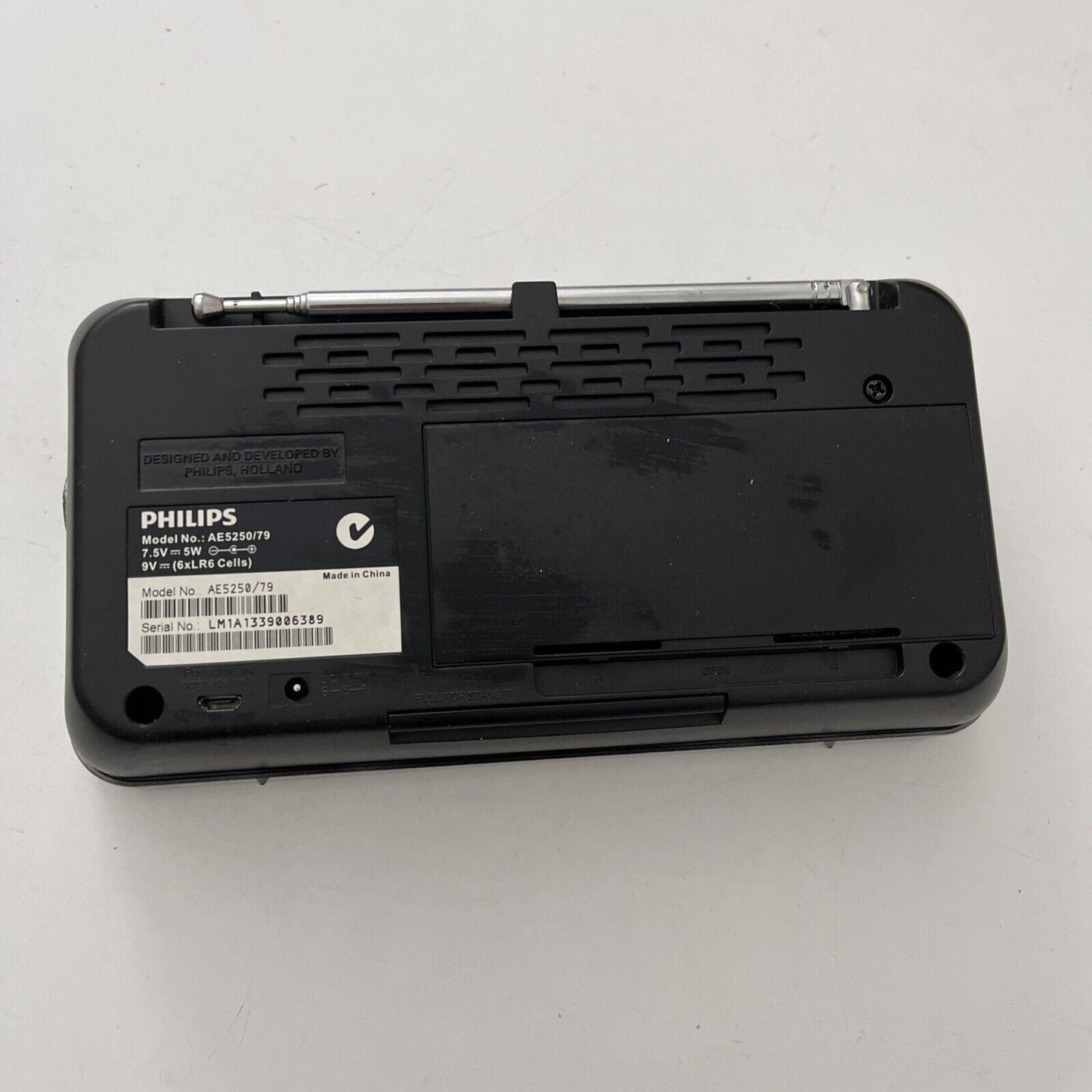Philips DAB+ Digital Radio AE5250 Missing Knob