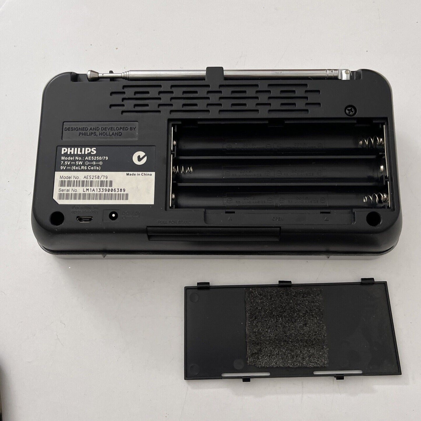 Philips DAB+ Digital Radio AE5250 Missing Knob