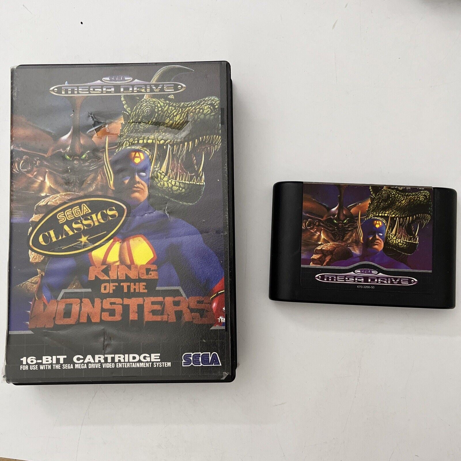 King Of The Monsters - SEGA Megadrive PAL 1993 Game – Retro Unit