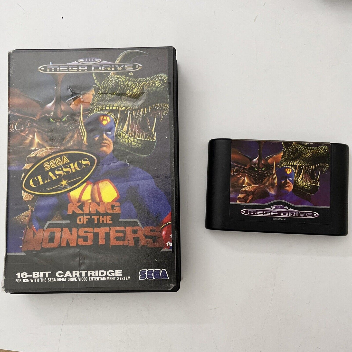 King Of The Monsters - SEGA Megadrive PAL 1993 Game
