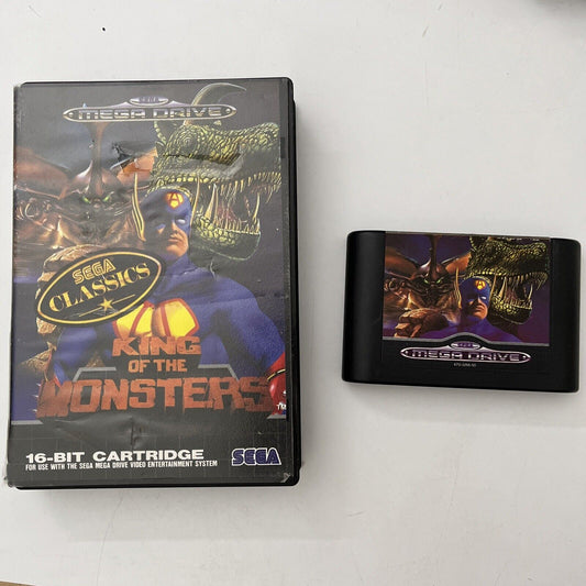 King Of The Monsters - SEGA Megadrive PAL 1993 Game