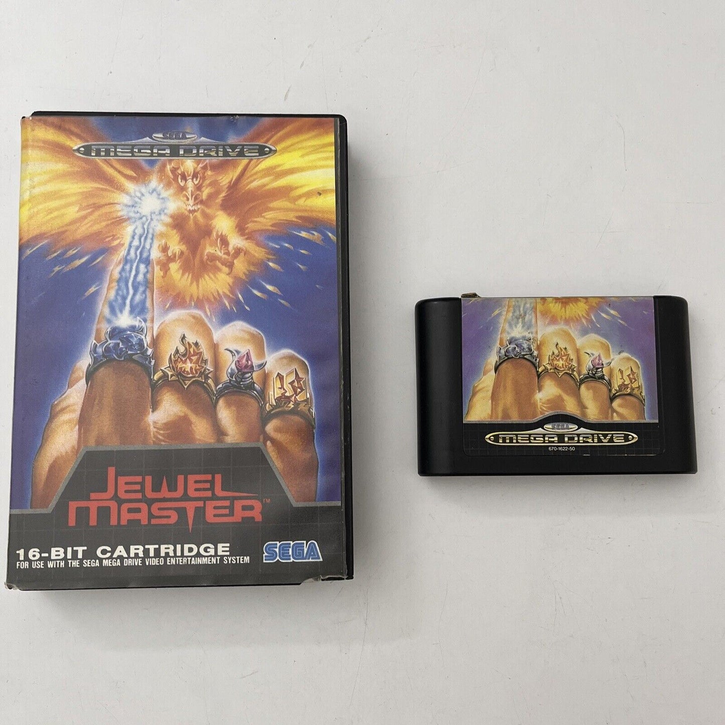 Jewel Master - Sega Mega Drive PAL 1991 Action Adventure Game