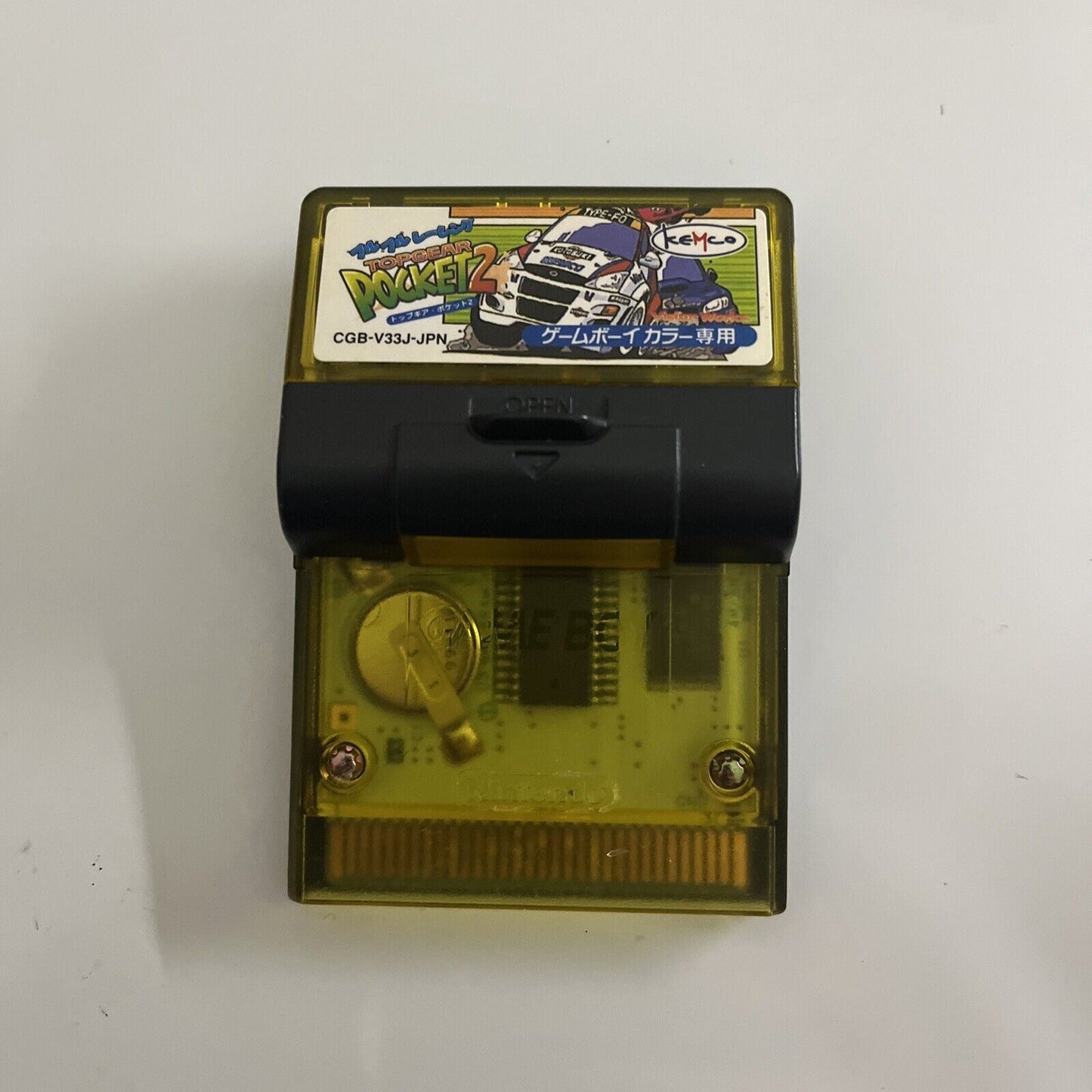 Top Gear Pocket 2 with Rumble - Nintendo Gameboy Color GBC JAPAN 1999 Game