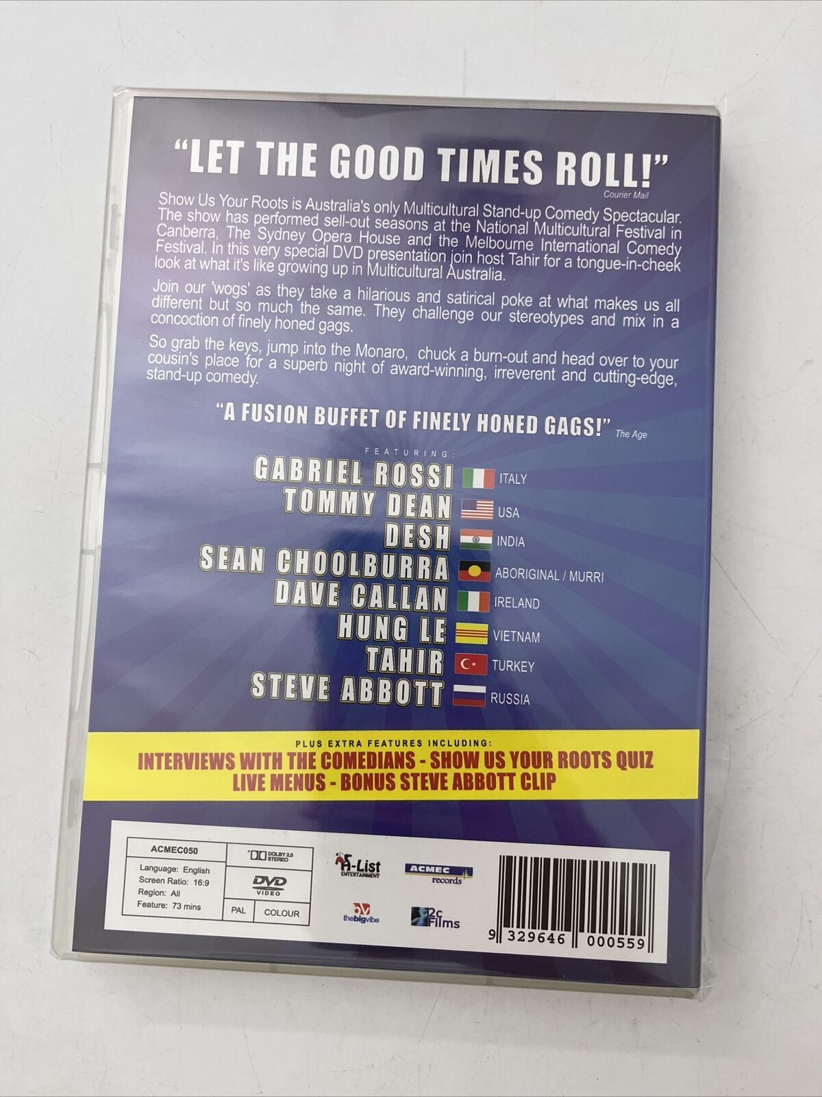 Show Us Your Roots (DVD, 2003) Stand-up Comedy NEW