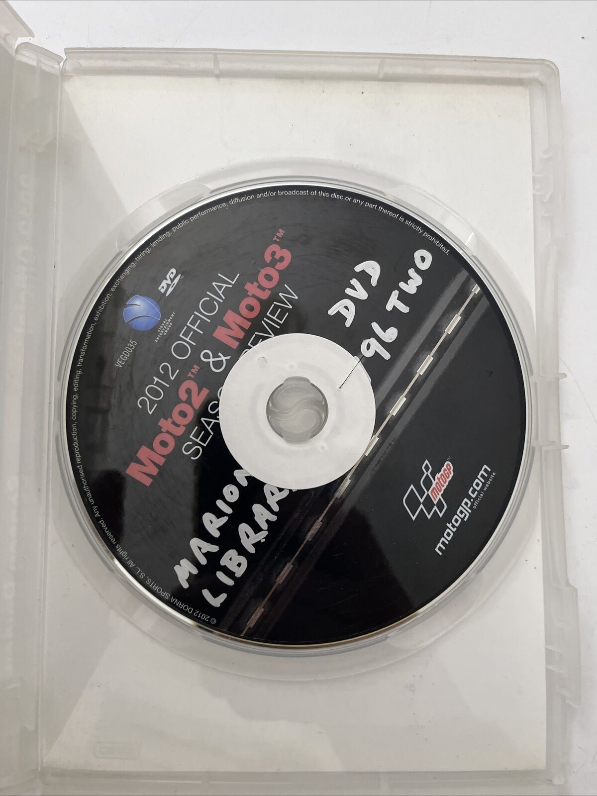 MotoGP - 2012 Season Review (DVD, 2012) All Regions