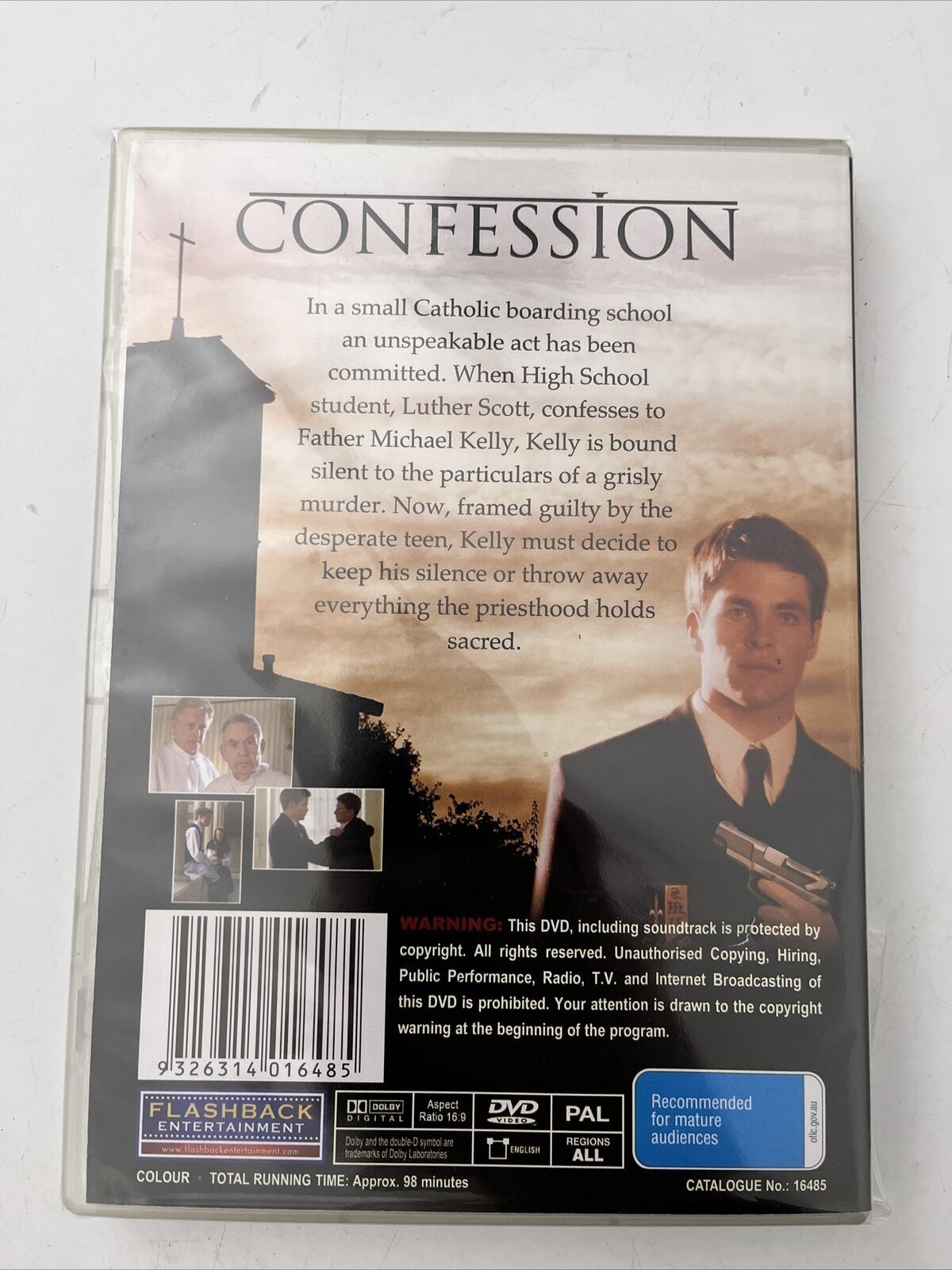 Confession (DVD, 2005) Chris Pine, Cameron Daddo, Bruce Davison. All Regions NEW