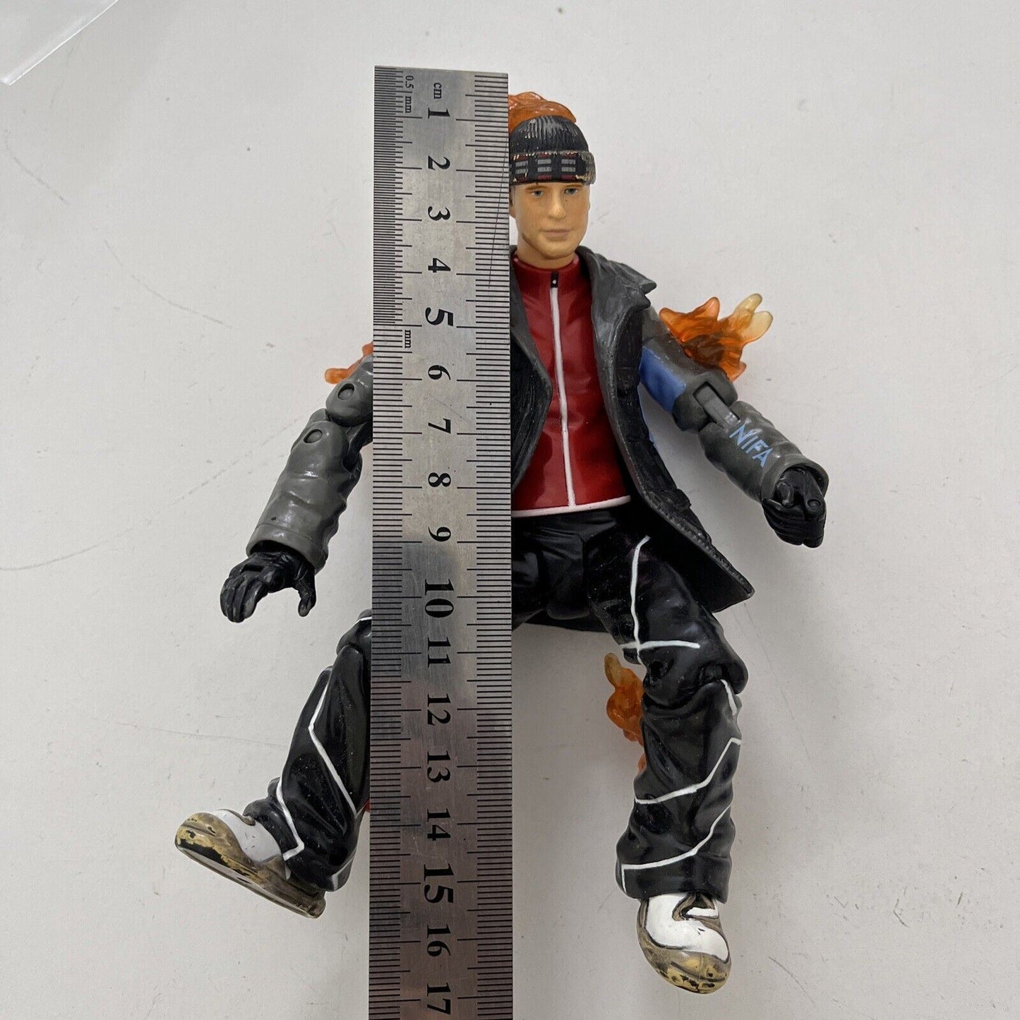 Fantastic Four Human Torch Action Figure 2005 Marvel 16cm 6 Inch