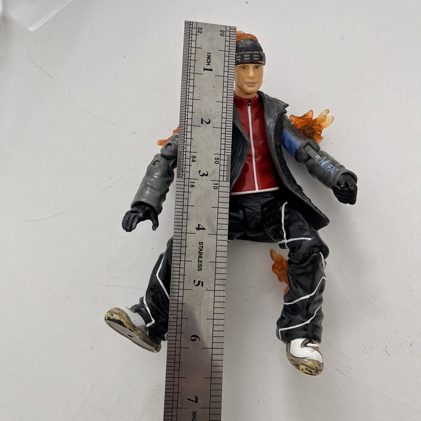 Fantastic Four Human Torch Action Figure 2005 Marvel 16cm 6 Inch