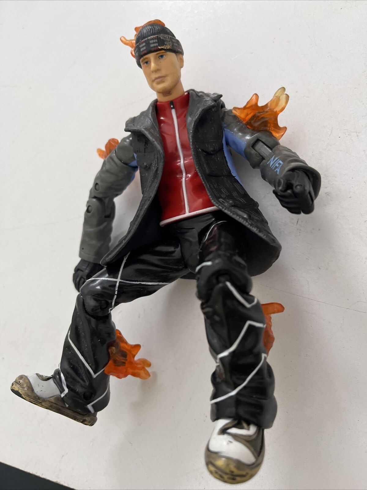 Fantastic Four Human Torch Action Figure 2005 Marvel 16cm 6 Inch