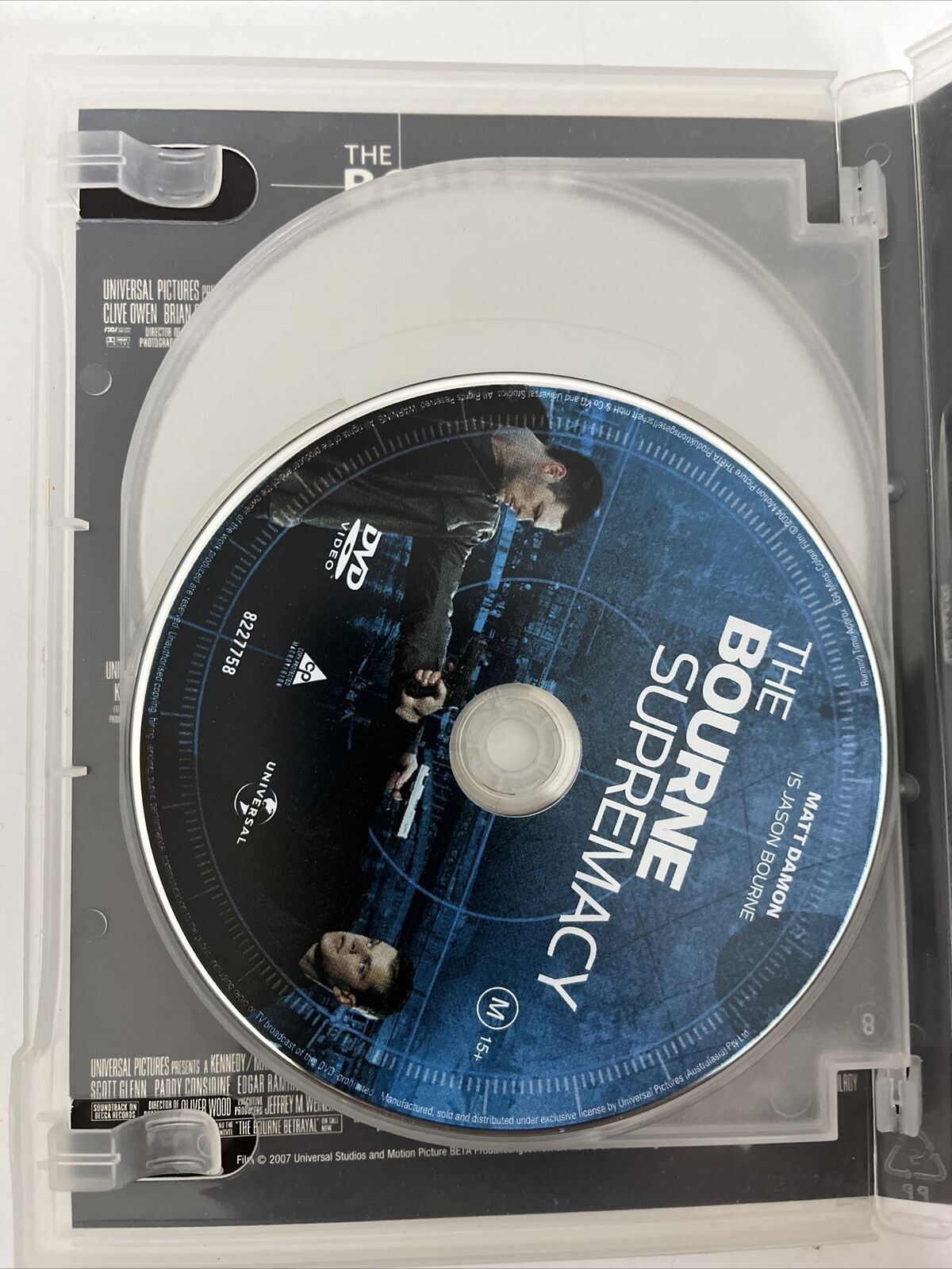 The Bourne Identity / Supremacy / Ultimatum (DVD, 3-Disc Set) Matt Damon Region4