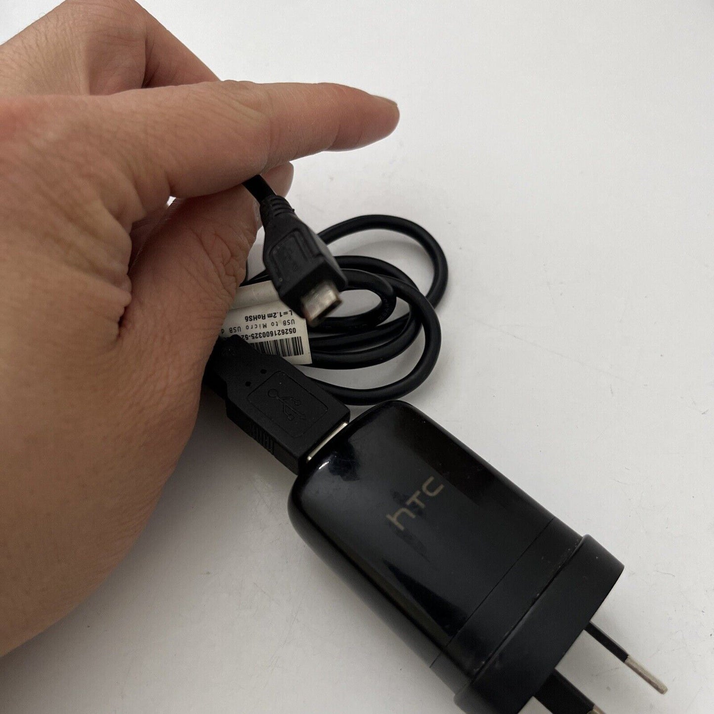 Genuine HTC AC Adapter Charger TC A250 with micro-USB