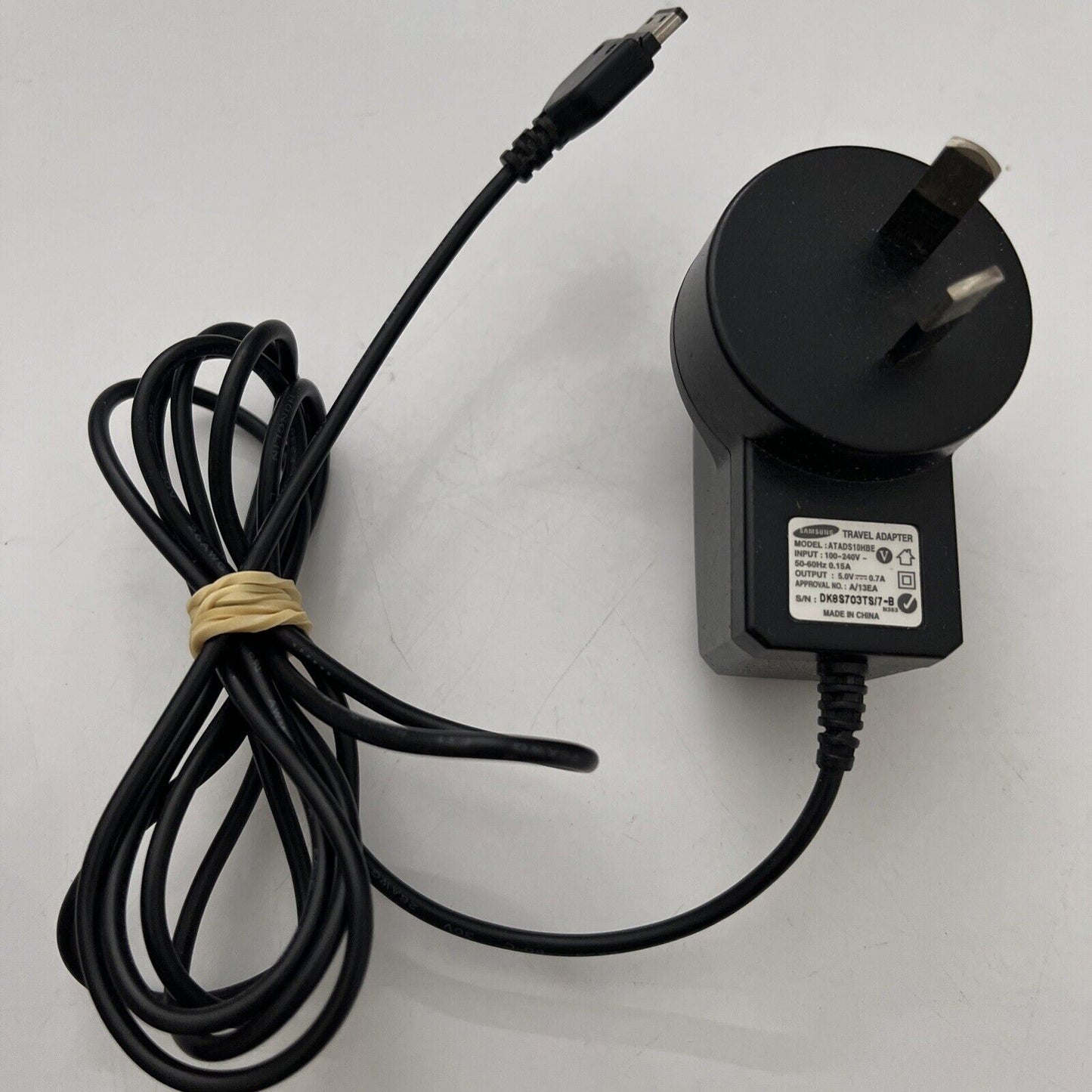 Genuine Official Samsung Travel Adapter Charger ATADS10HBE 5V 0.7A