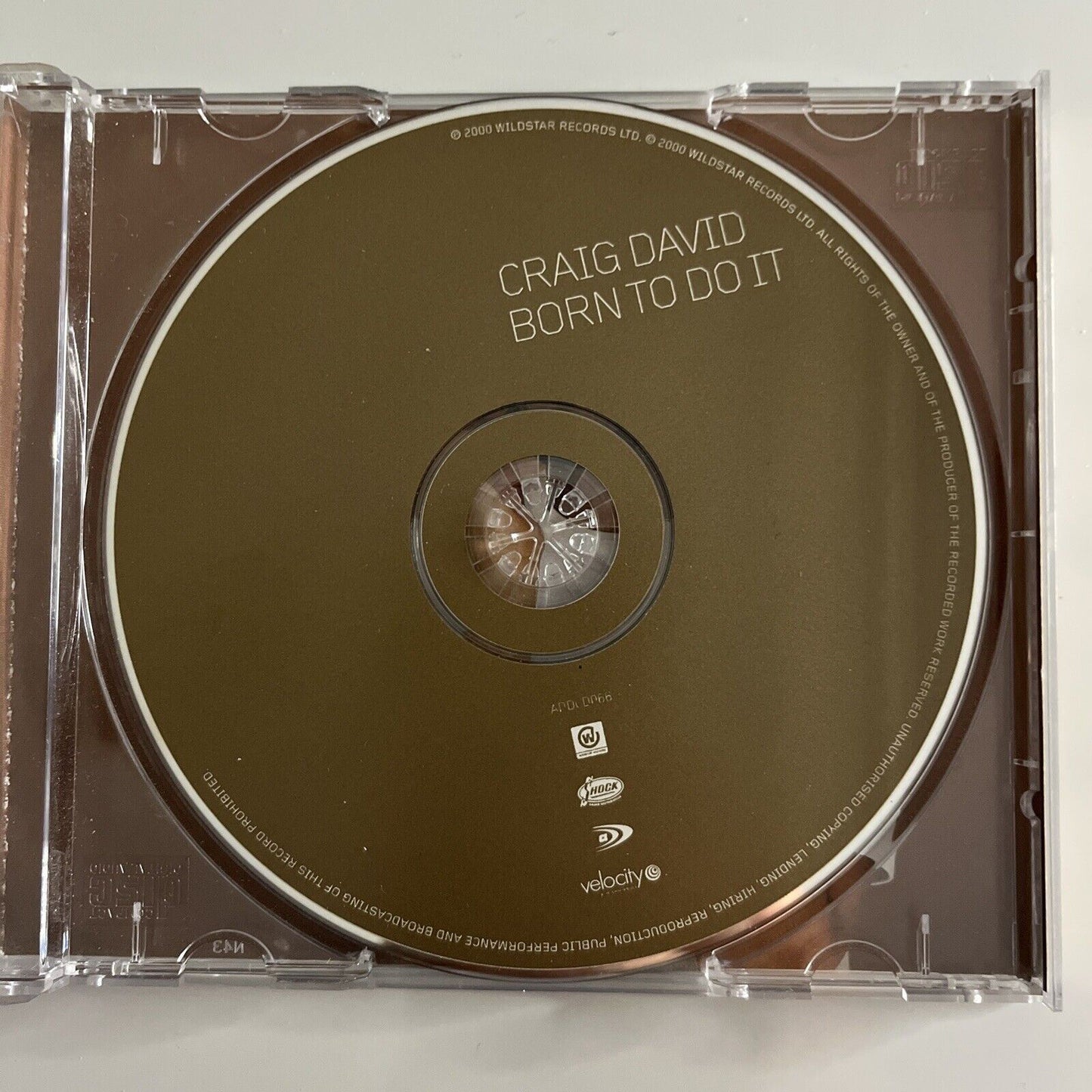 Craig David – Born To Do It (CD, 2000) Album