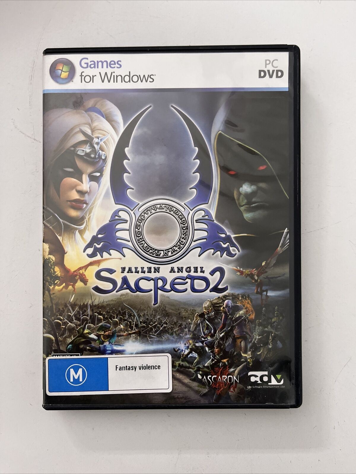 Sacred 2 Fallen Angel - PC DVD Windows Action RPG Game