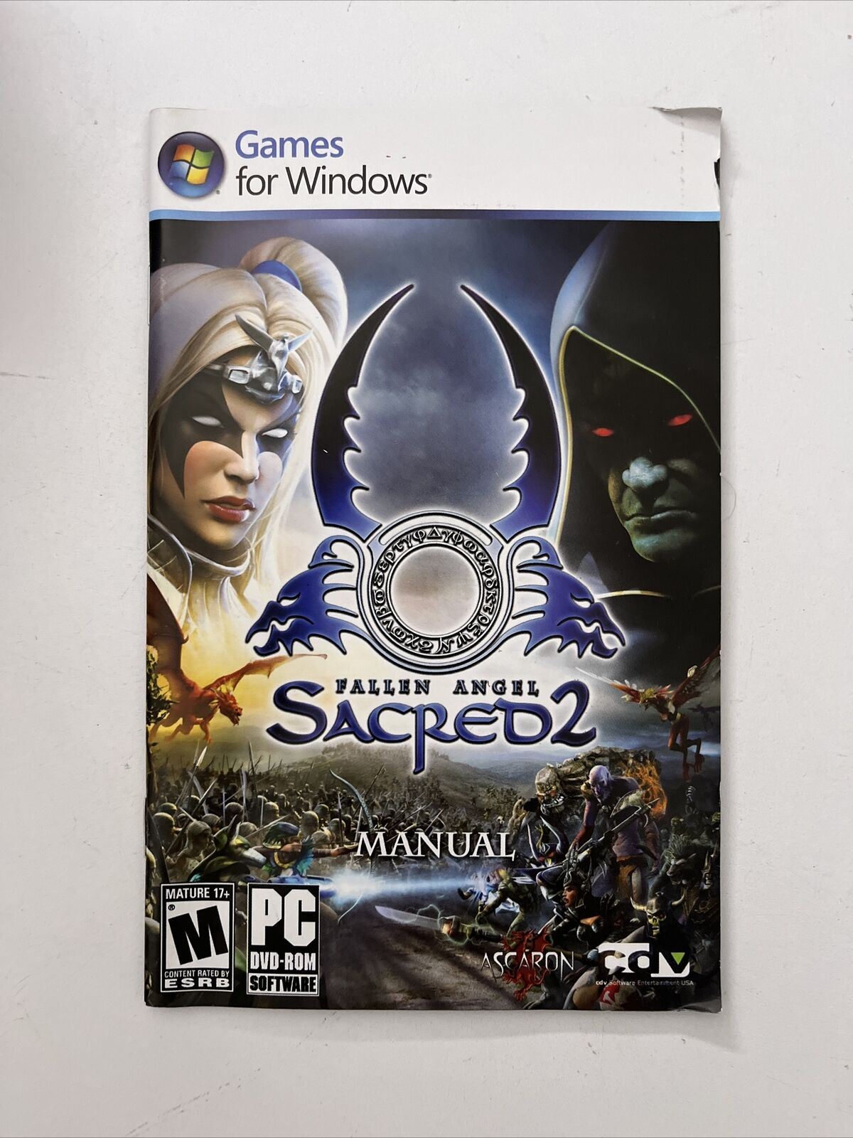 Sacred 2 Fallen Angel - PC DVD Windows Action RPG Game