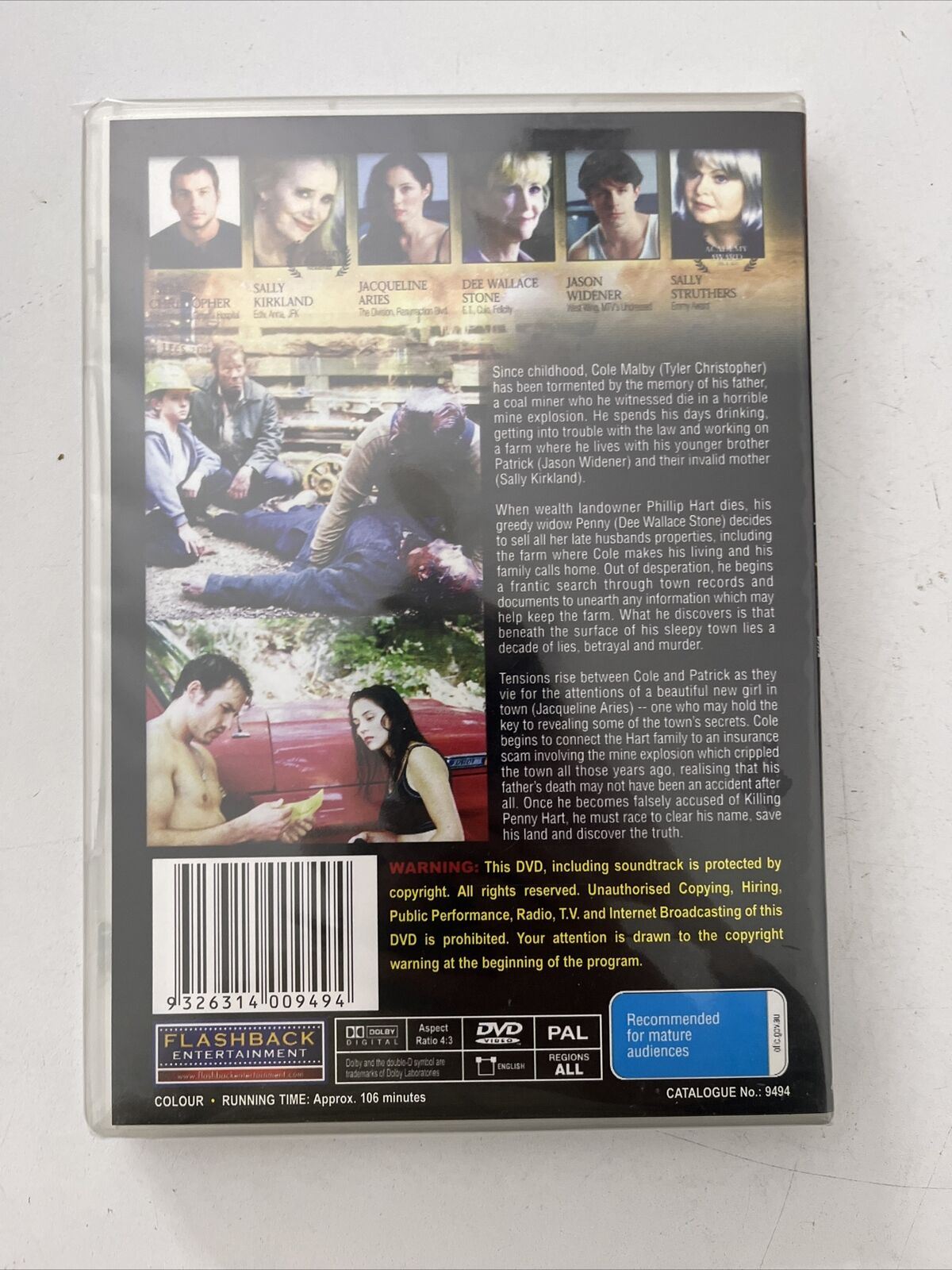 Buried Lies (DVD, 2001) Tyler Christopher, Sally Kirkland, Jason Widener NEW