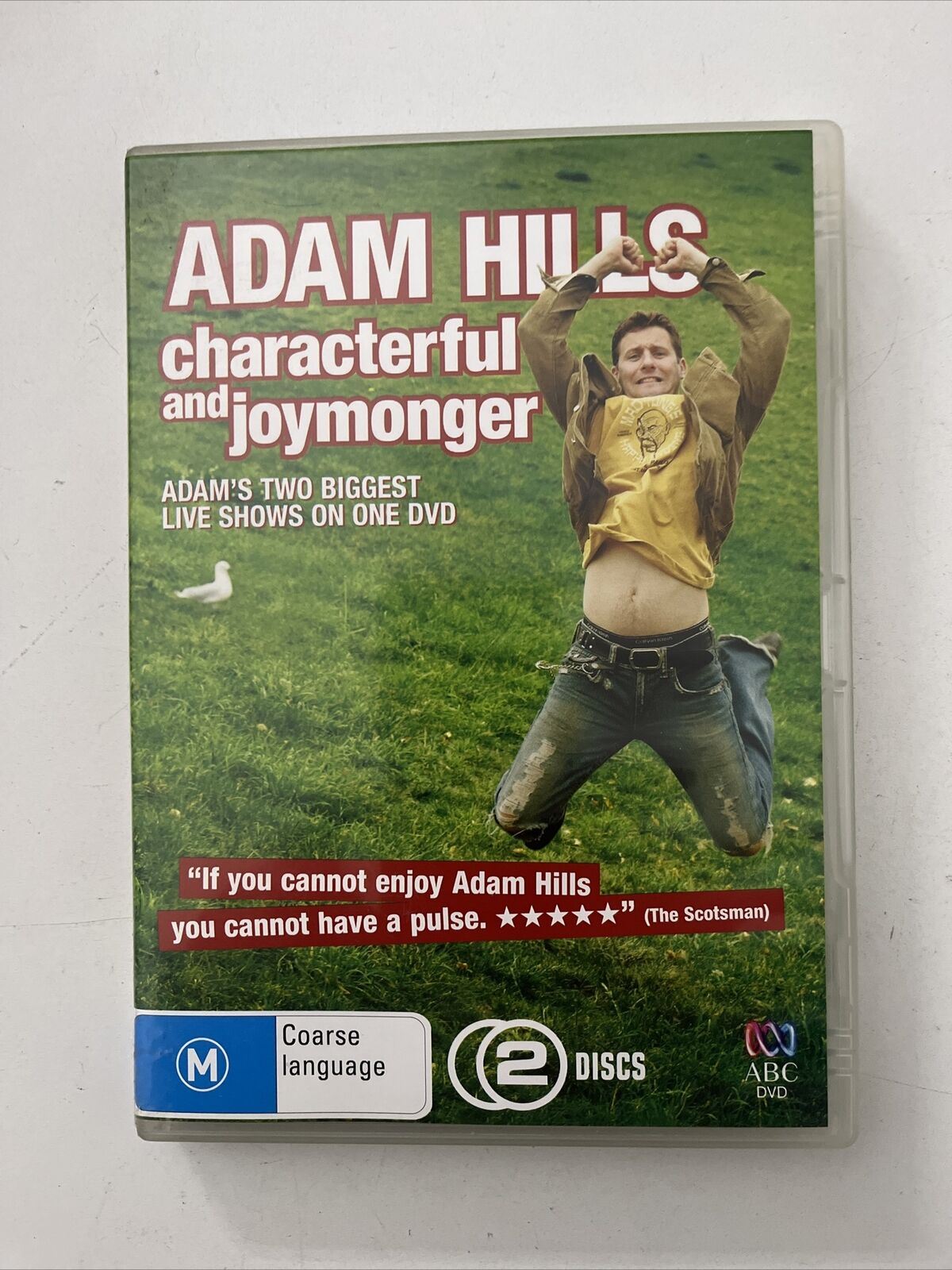 Adam Hills - Characterful and Joymonger (DVD, 2007) Region 4