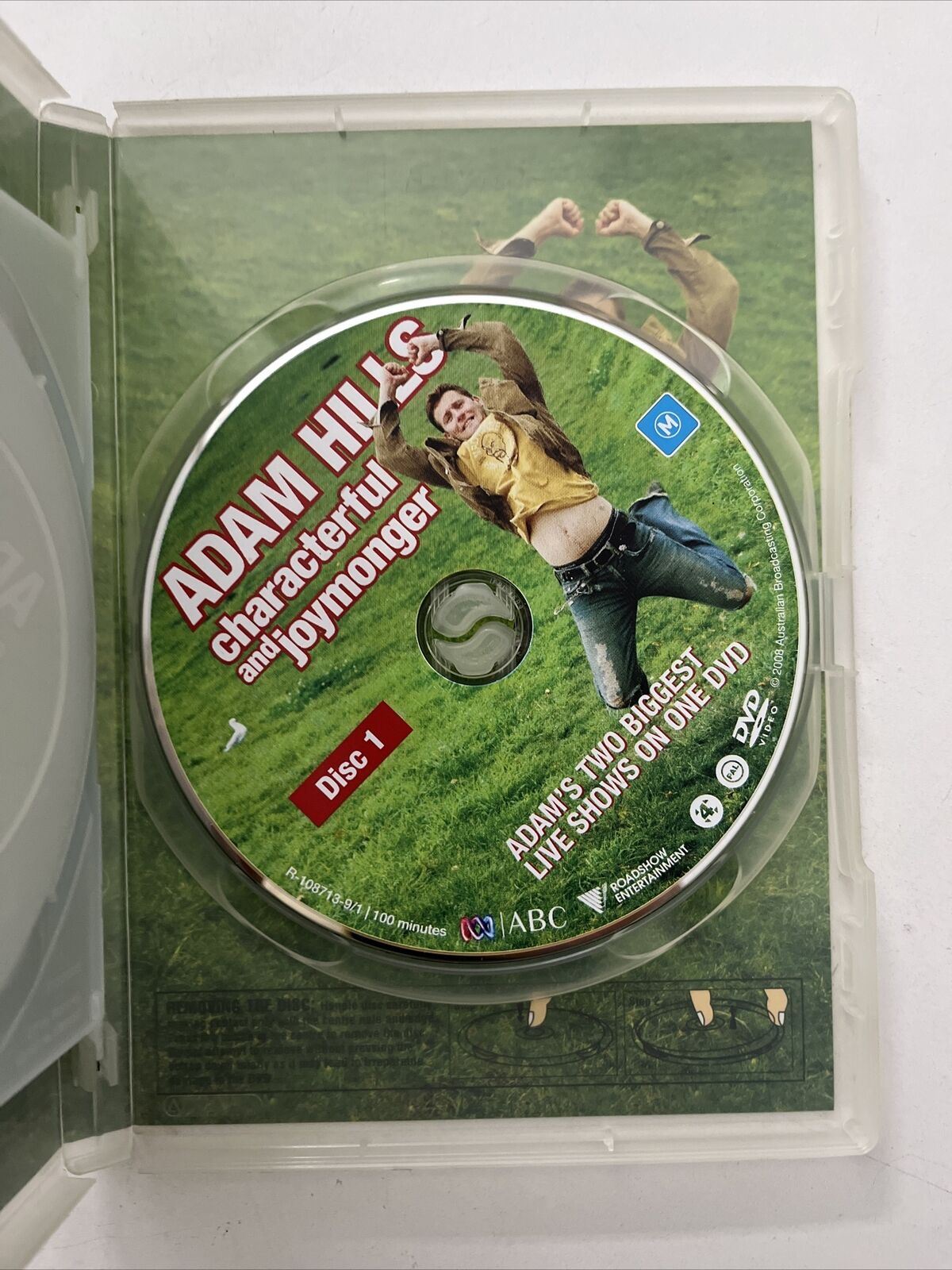 Adam Hills - Characterful and Joymonger (DVD, 2007) Region 4