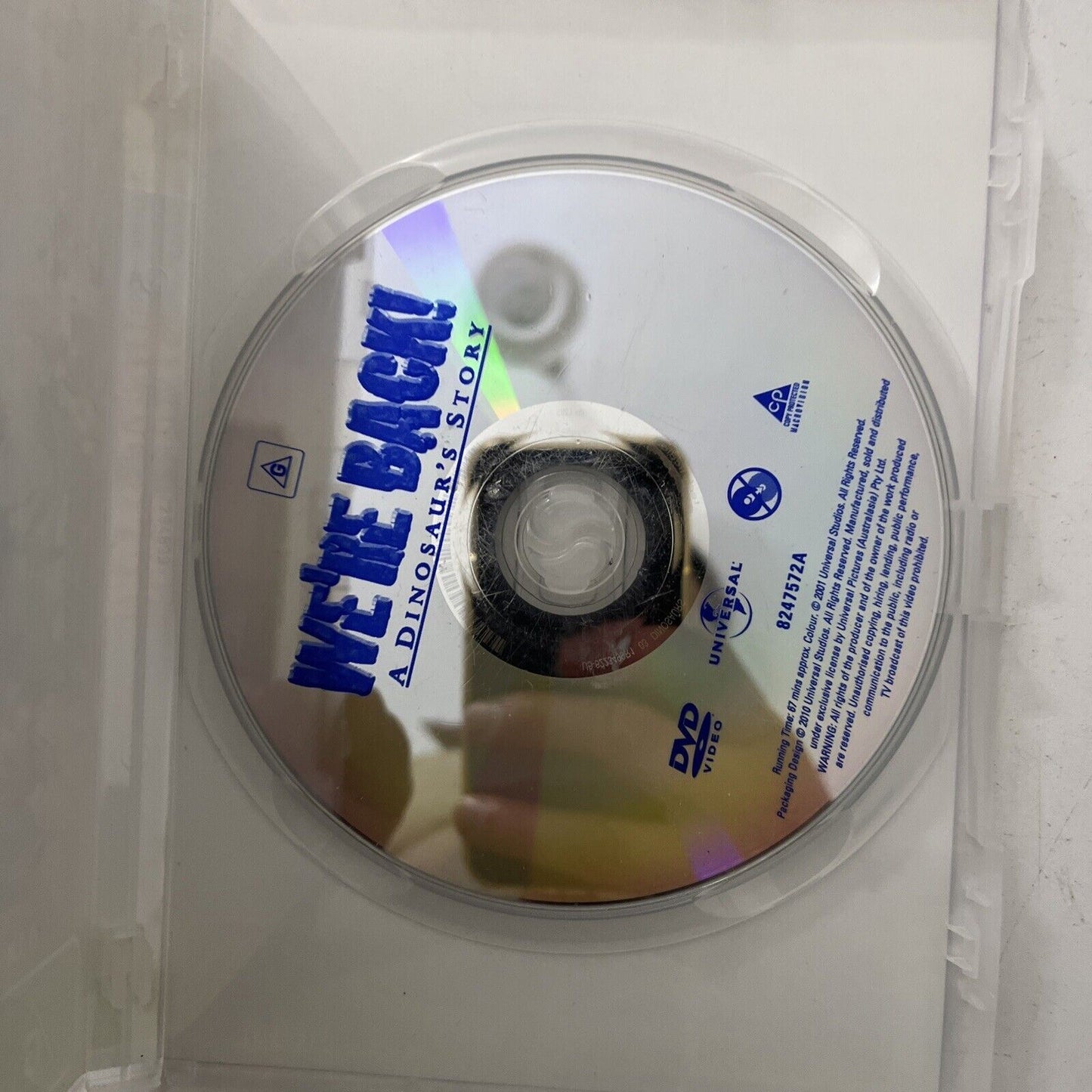 We're Back! - A Dinosaur's Story (DVD, 1993) John Goodman Region 4