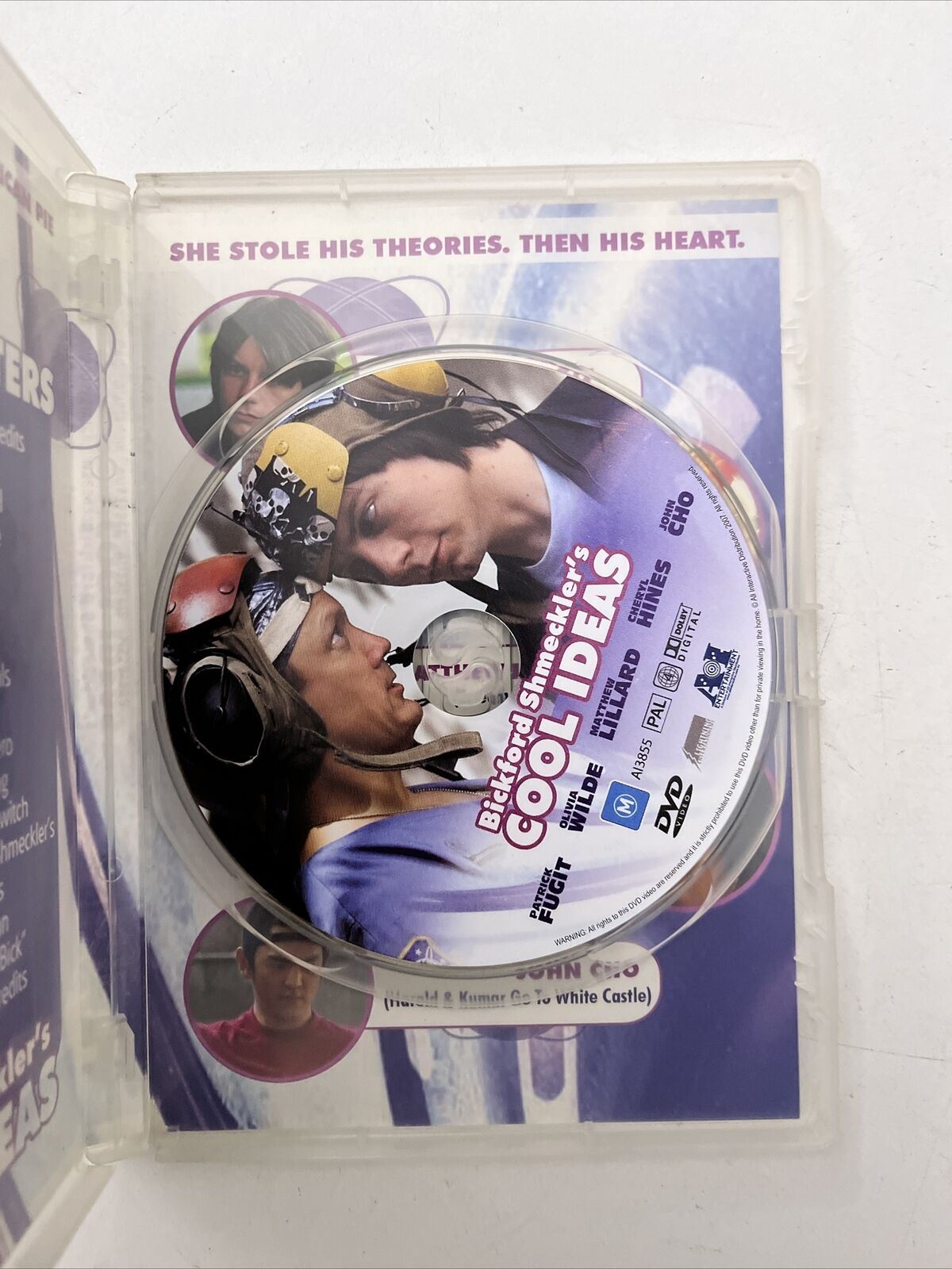 Bickford Schmeckler's Cool Ideas (DVD, 2006) Patrick Fugit, Olivia Wilde Region4