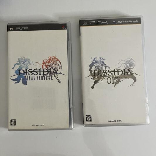 Dissidia Final Fantasy + Duodecim 012 Final Fantasy - Sony PSP JAPAN Square Game