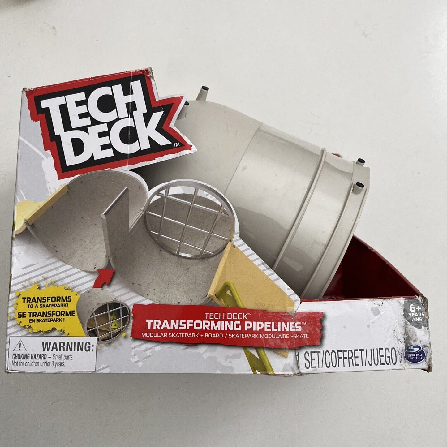 Tech Deck Transforming Pipelines Playset
