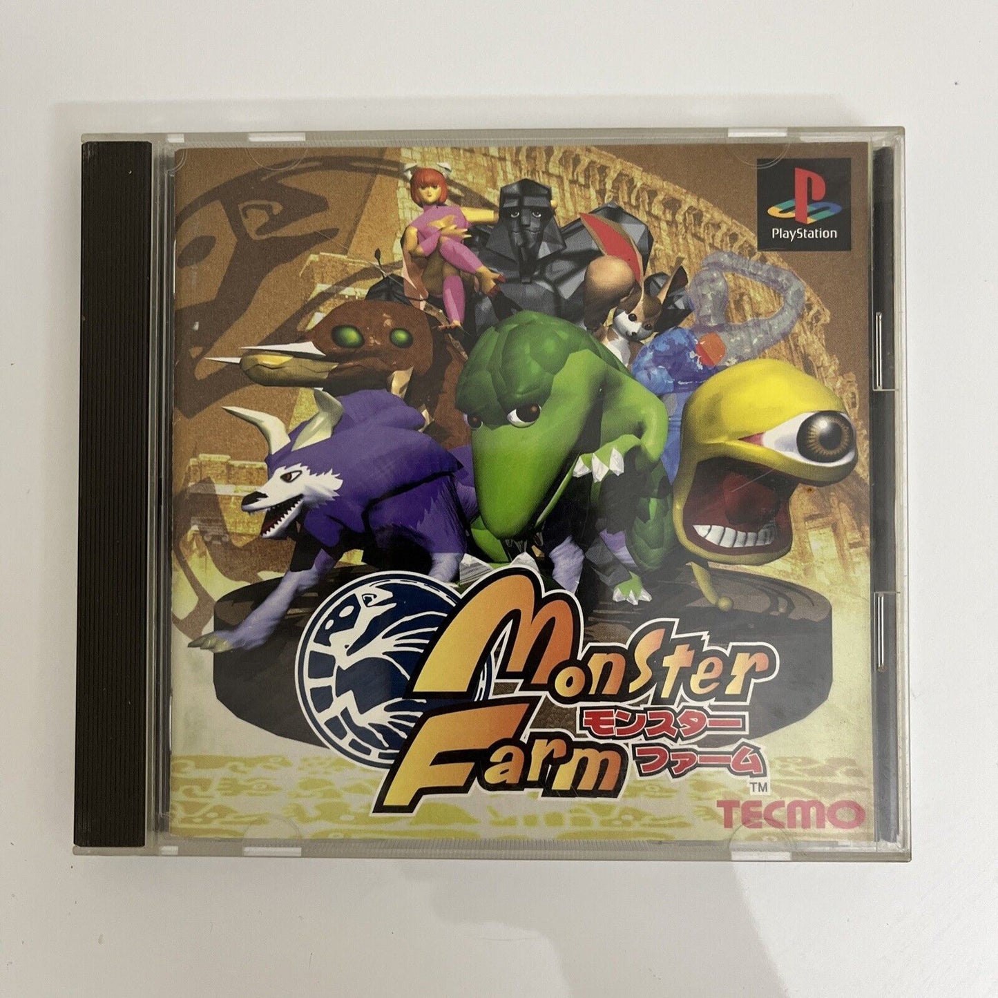 Monster Farm 1 & 2 - Sony PlayStation PS1 NTSC-J JAPAN Monster Breeding Game