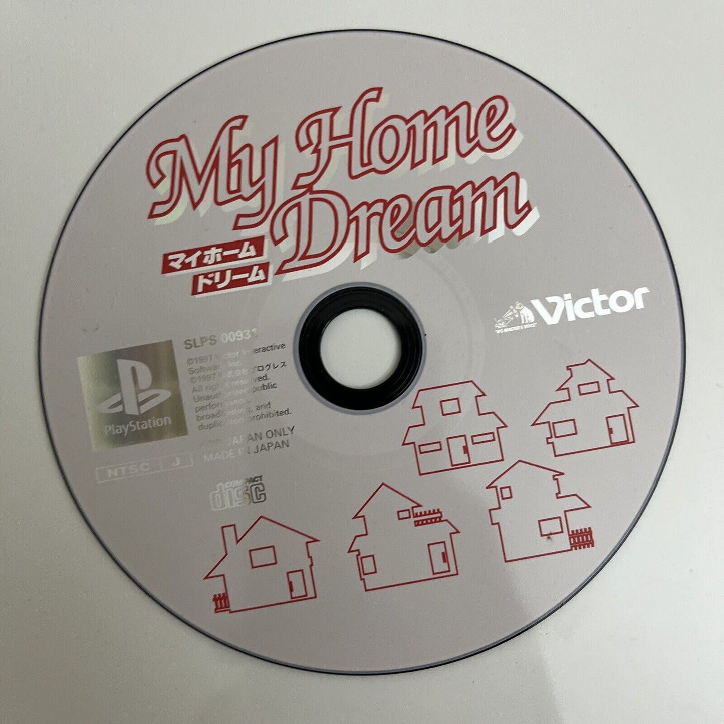 My Home Dream - Sony PlayStation PS1 NTSC-J JAPAN 1997 Game