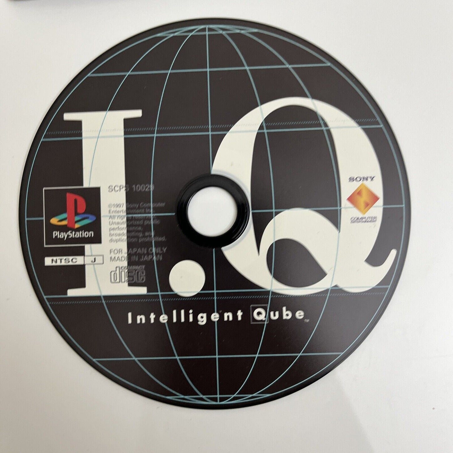 IQ: Intelligent Qube - Sony PlayStation PS1 NTSC-J JAPAN Puzzle 1997 Game