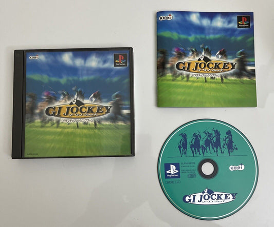 GI Jockey - Sony PlayStation PS1 NTSC-J JAPAN Horse Racing Game