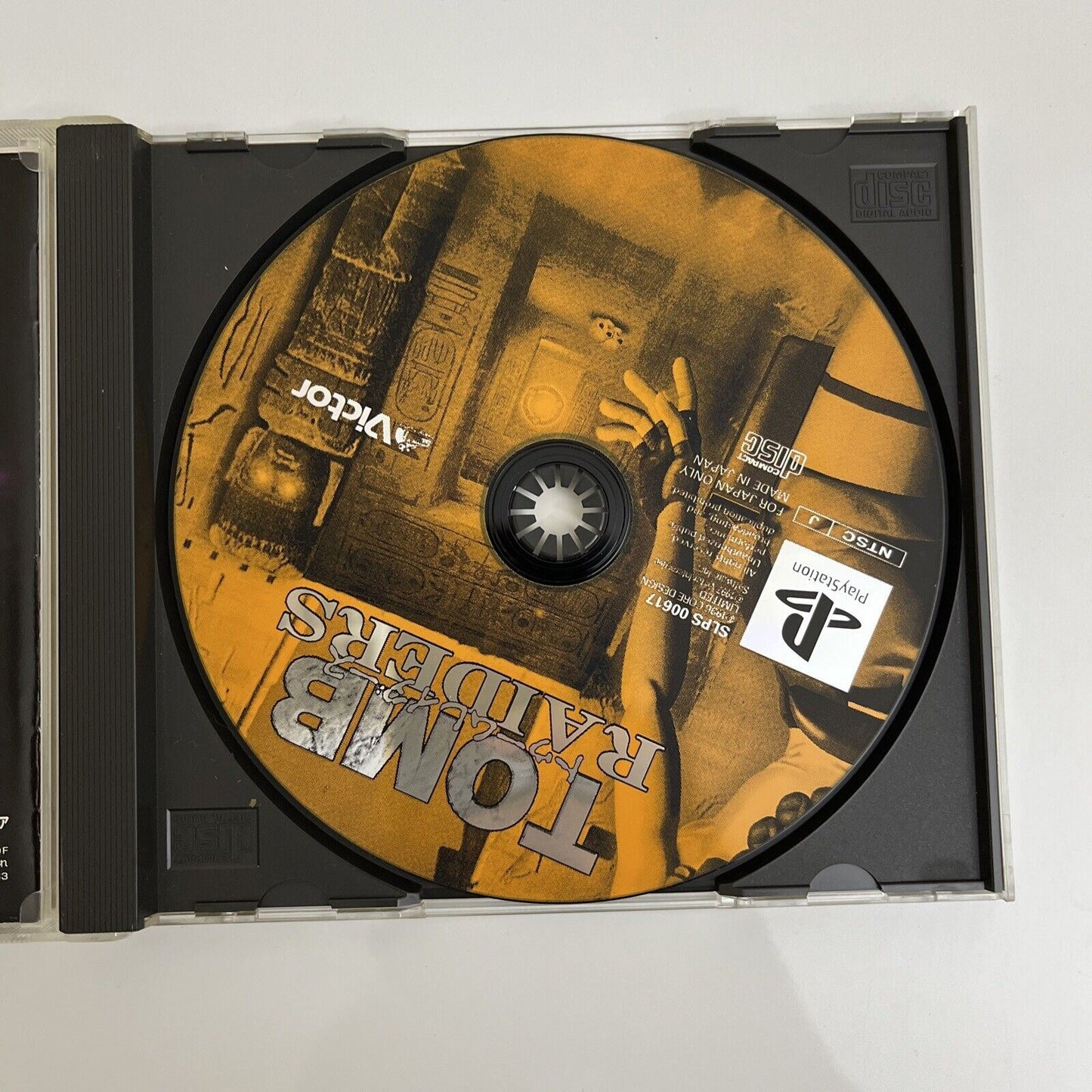 Tomb Raider 1 - Sony PlayStation PS1 NTSC-J JAPAN 1997 Game