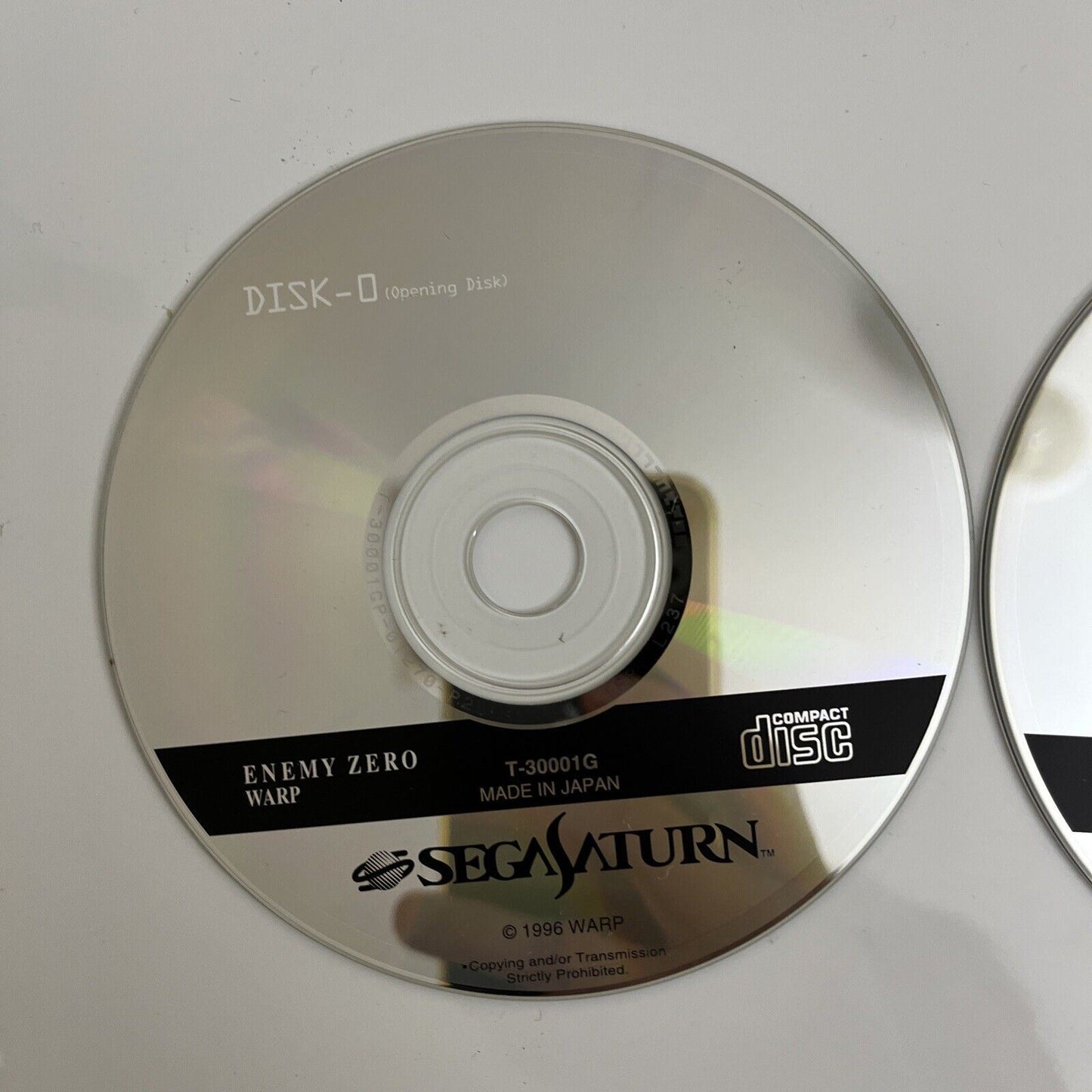 Enemy Zero - Sega Saturn SS NTSC-J JAPAN Horror Survival Shooter 1996 Game