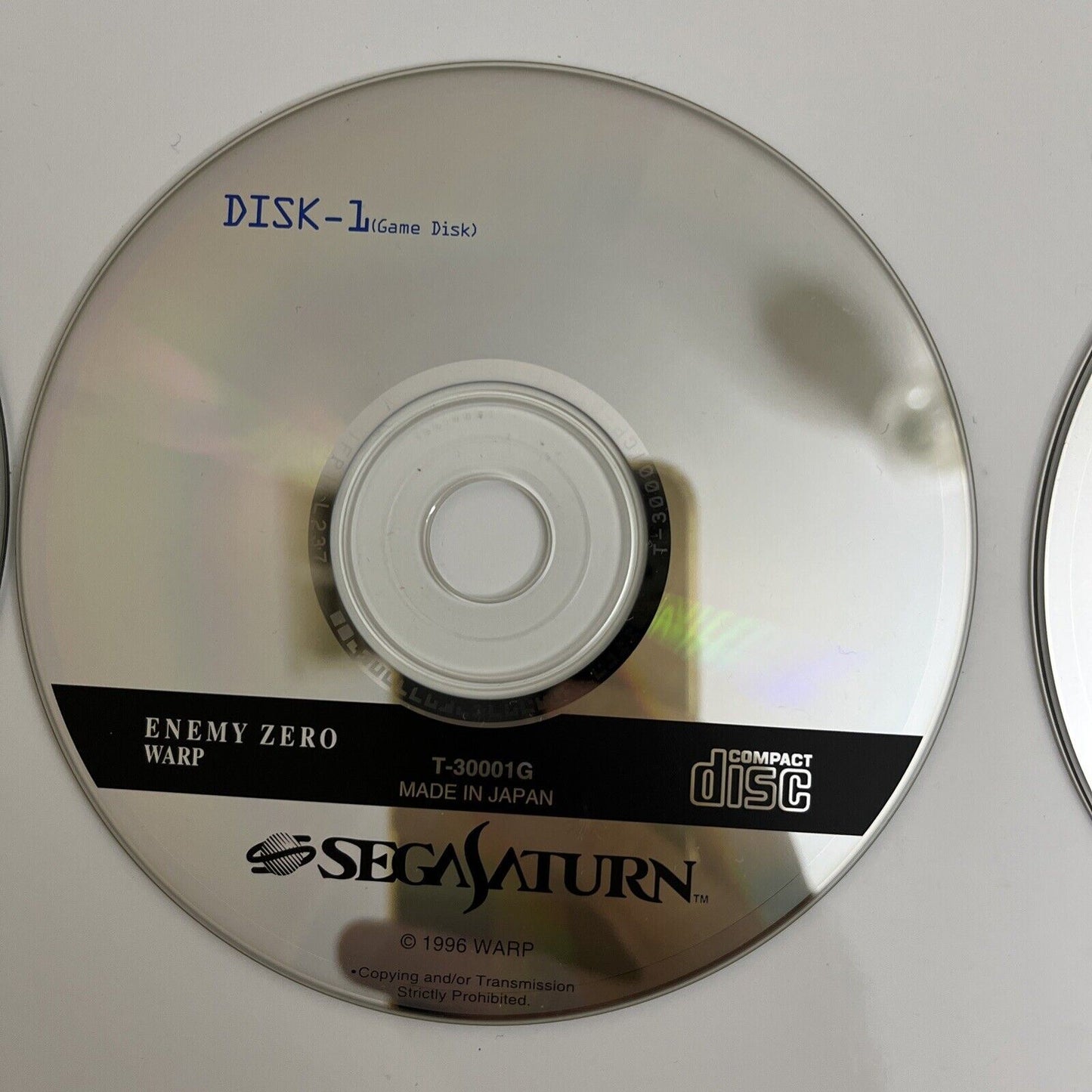 Enemy Zero - Sega Saturn SS NTSC-J JAPAN Horror Survival Shooter 1996 Game